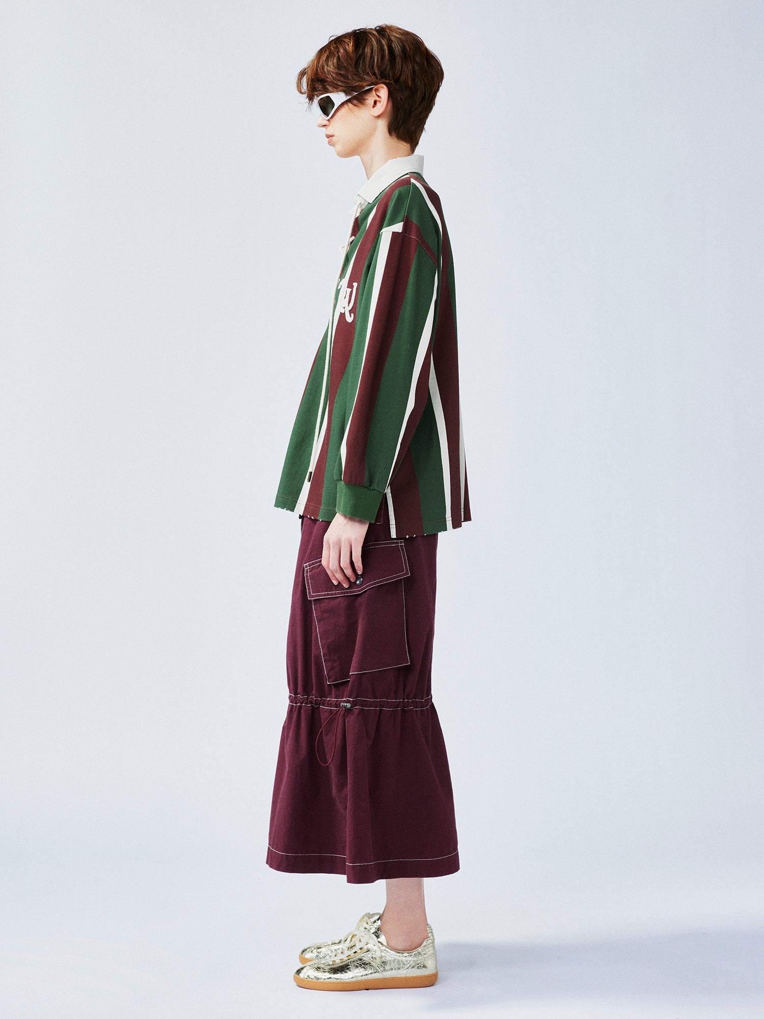 New vintage tie polo shirt