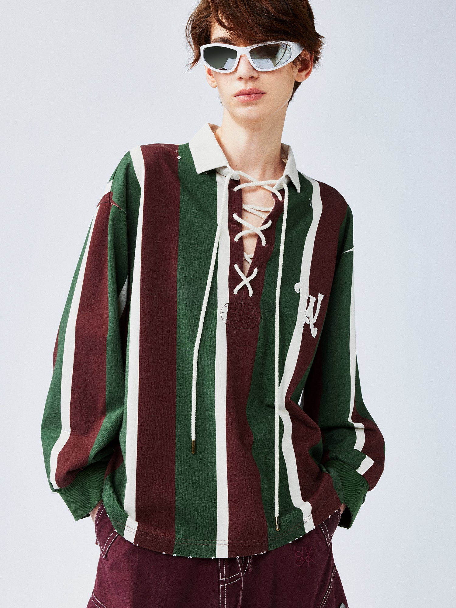 New vintage tie polo shirt