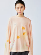 ドリーミーなグラフィティロングスリーブTシャツ