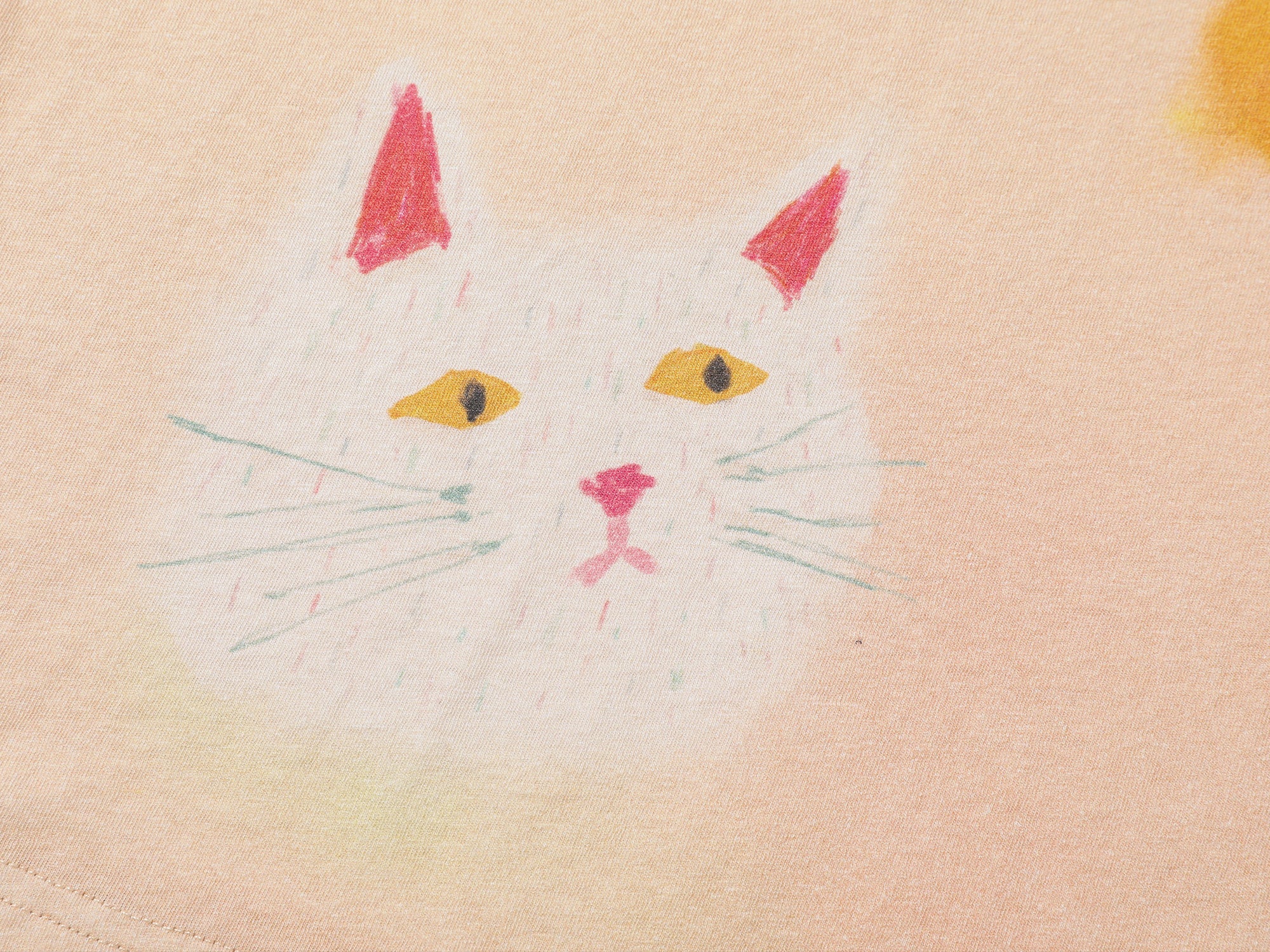 Dreamy graffiti long-sleeve T-shirt