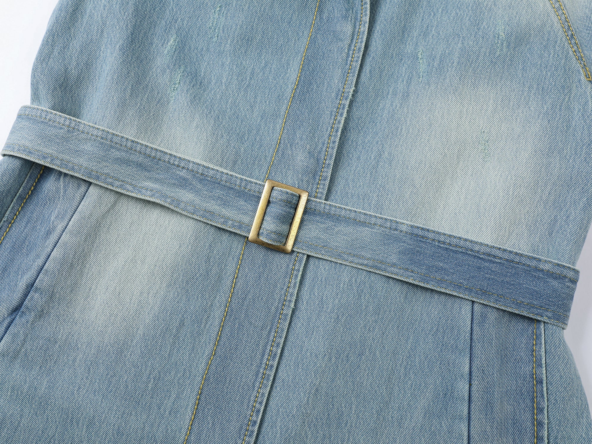 Classic Camden denim trench coat