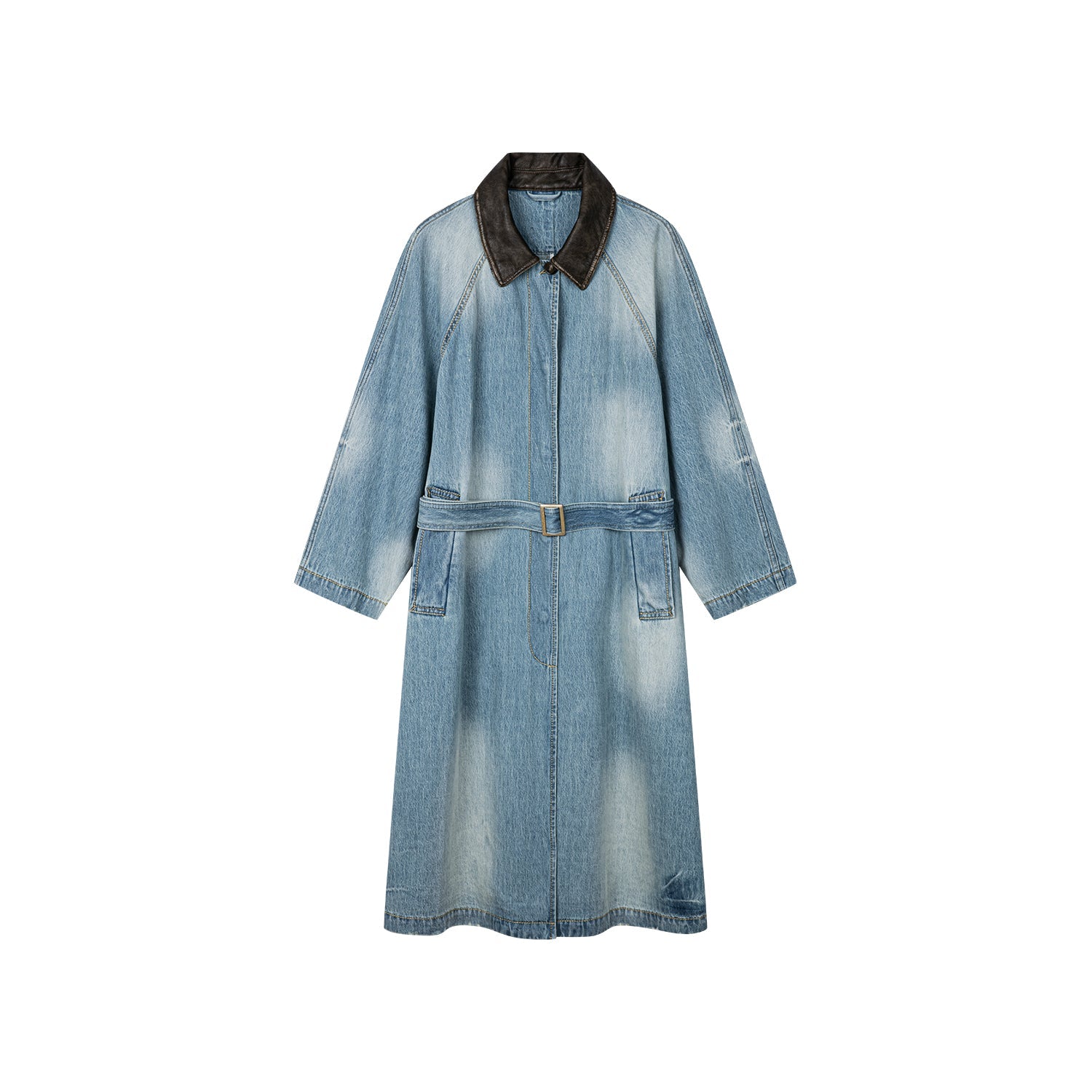 Classic Camden denim trench coat