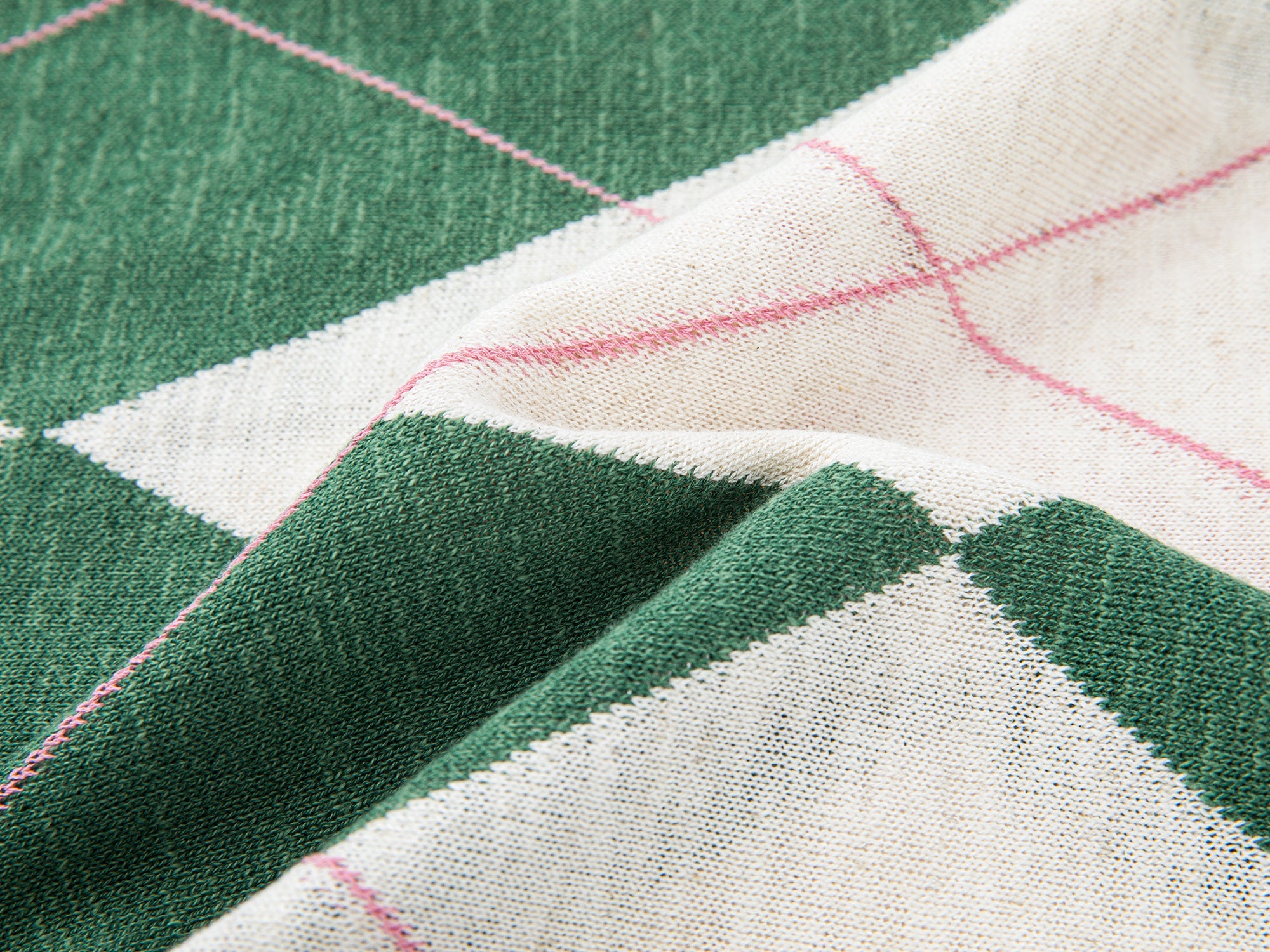 Classic bow argyle polo sweater