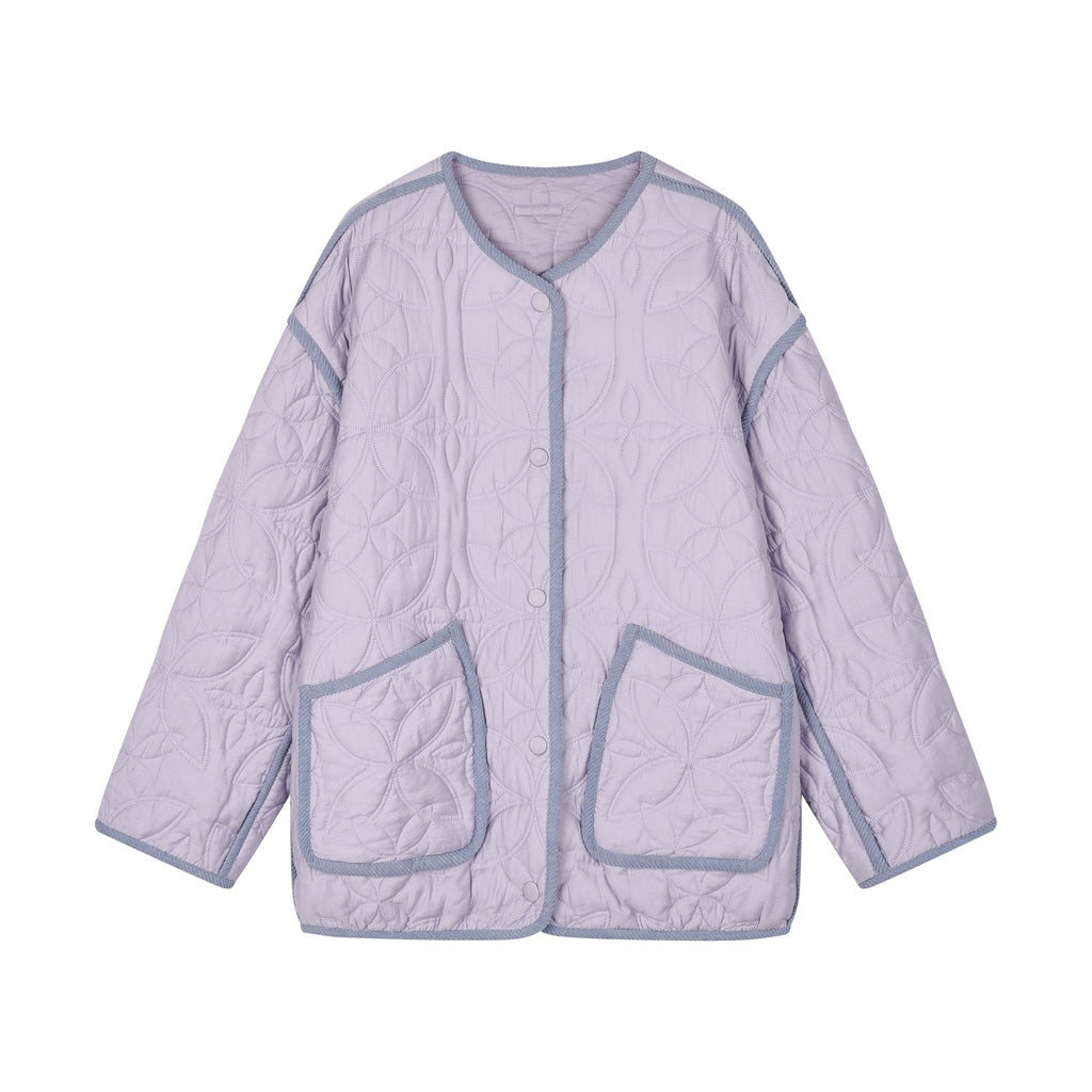 Lavender m65 quilted liner jacket