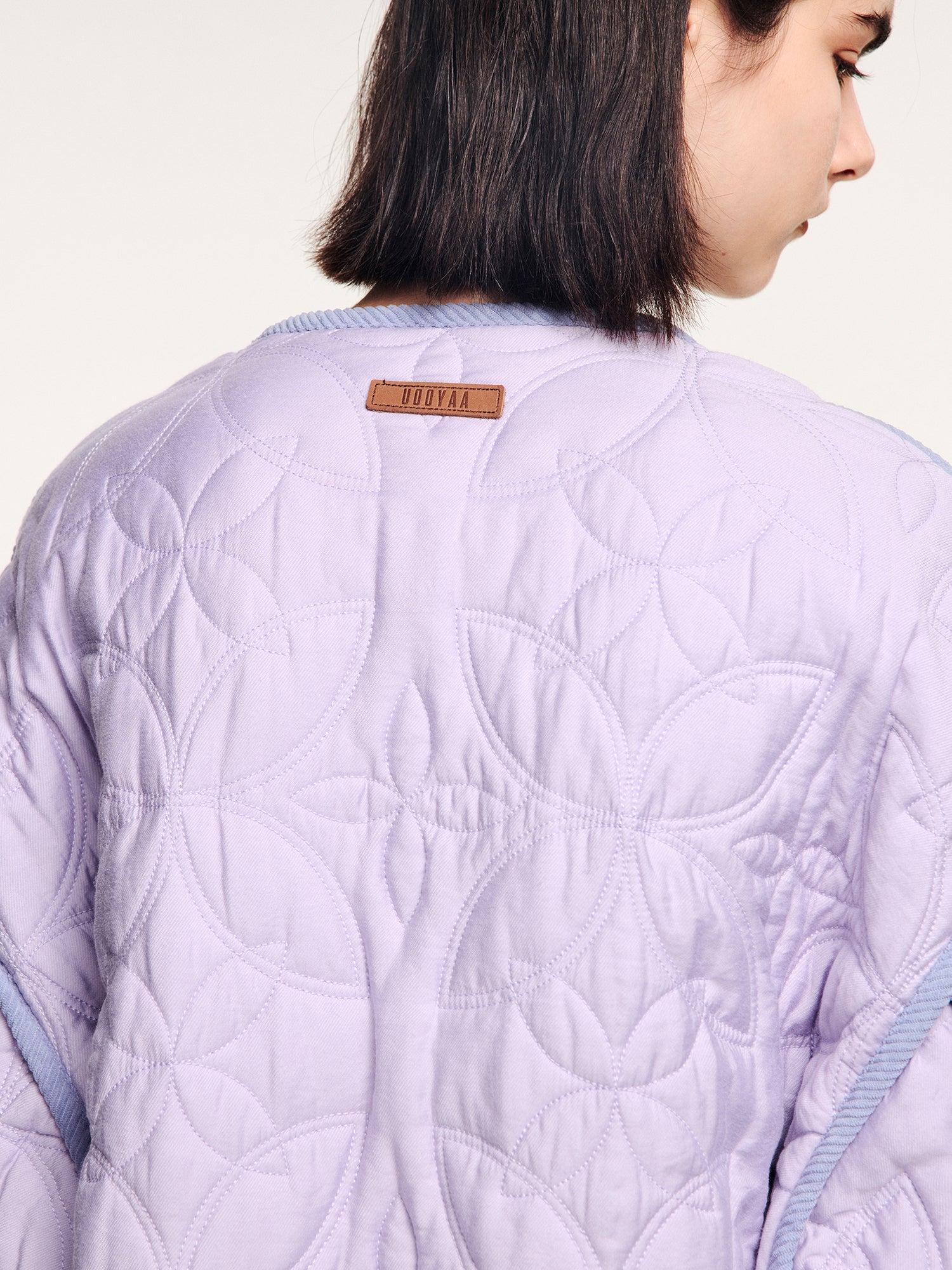 Lavender m65 quilted liner jacket