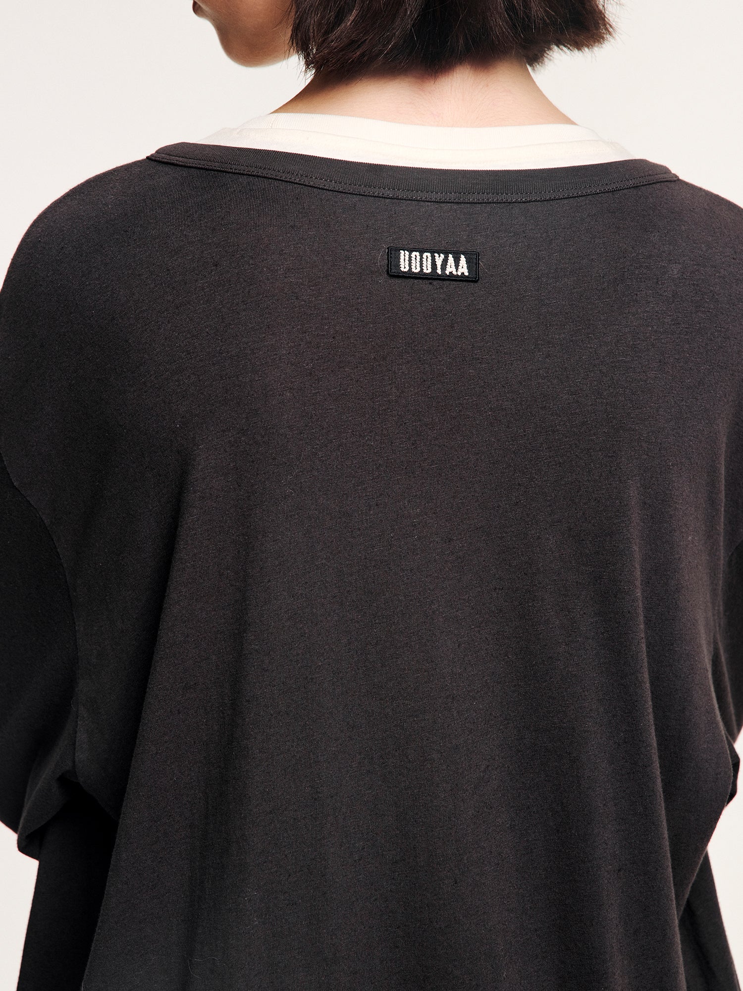 Magical garden beaded layered t-shirt