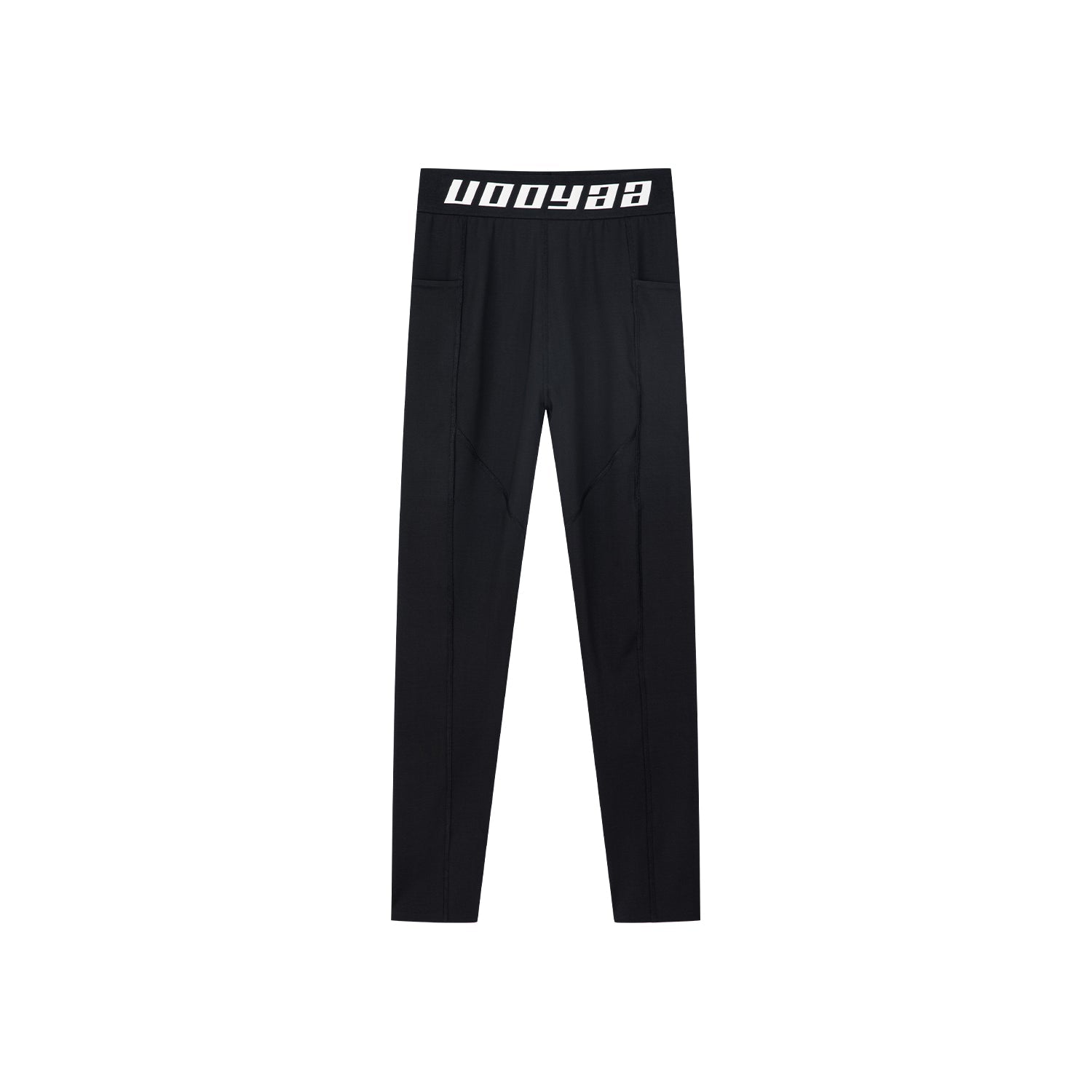 Sports-inspired logo cycling pants