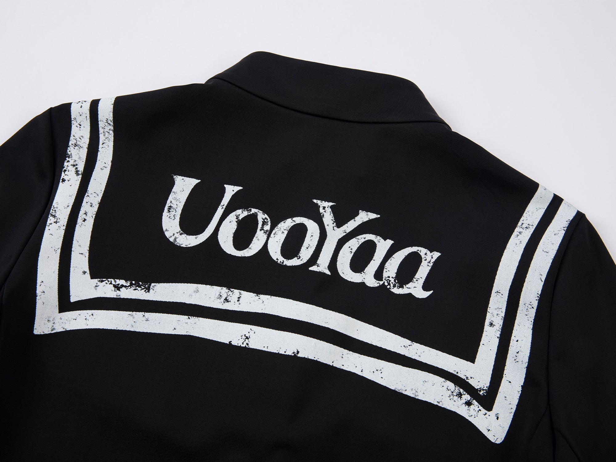 Pop art comic navy collar bow cycling jacket