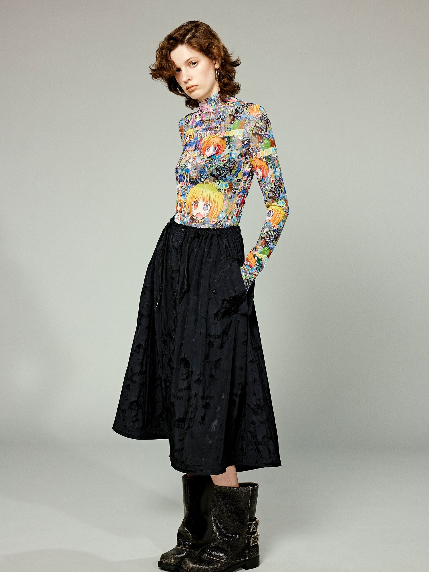 Jacquard Athletic Skirt