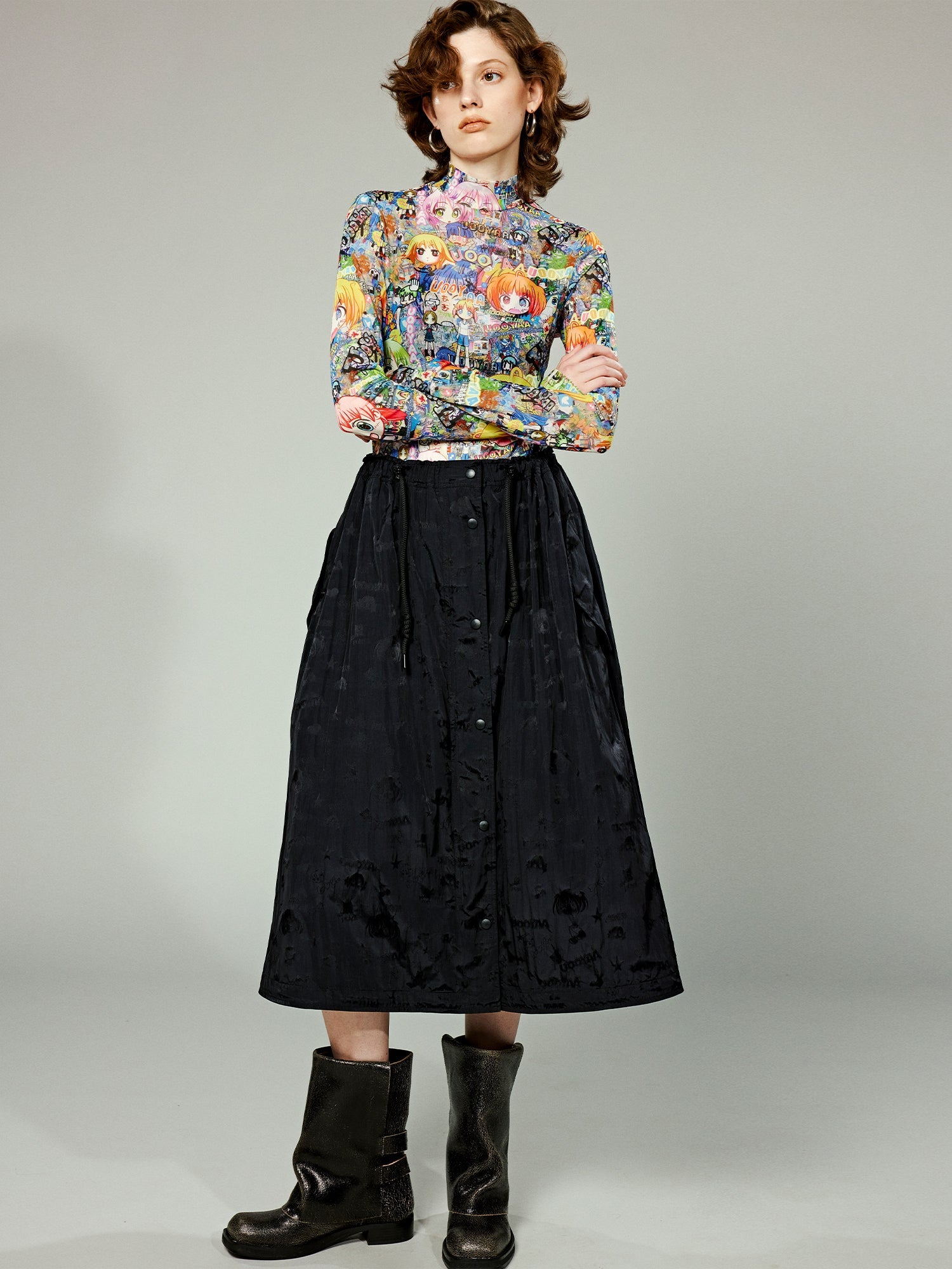 Jacquard Athletic Skirt