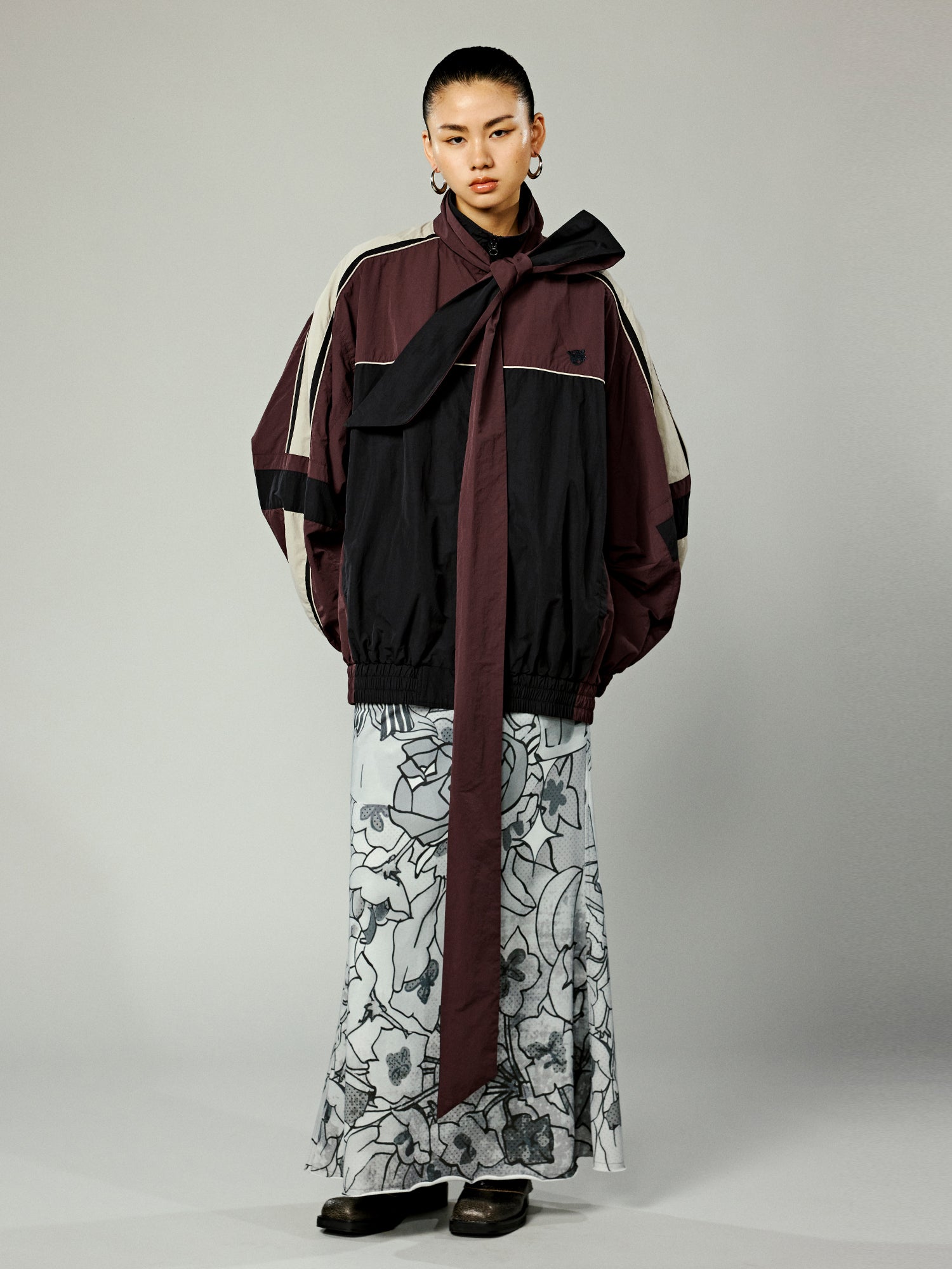 Playful bow tie sport jacket