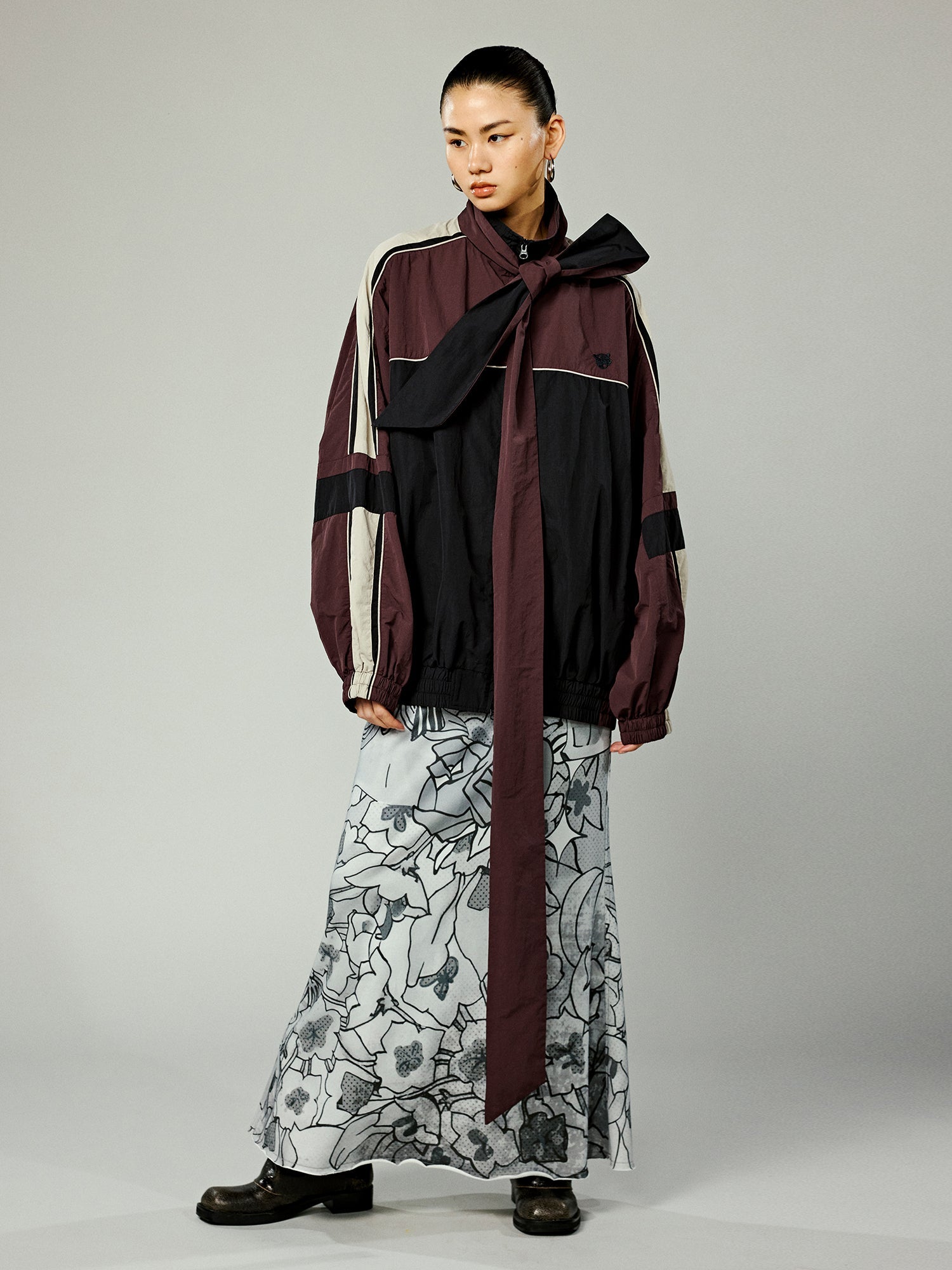 Playful bow tie sport jacket