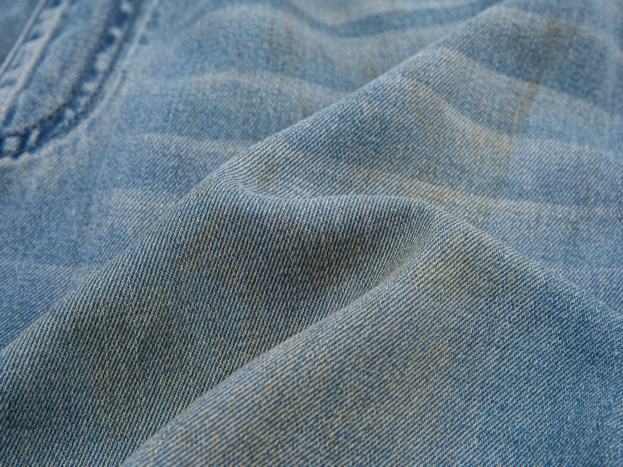 Casual drawstring denim shorts