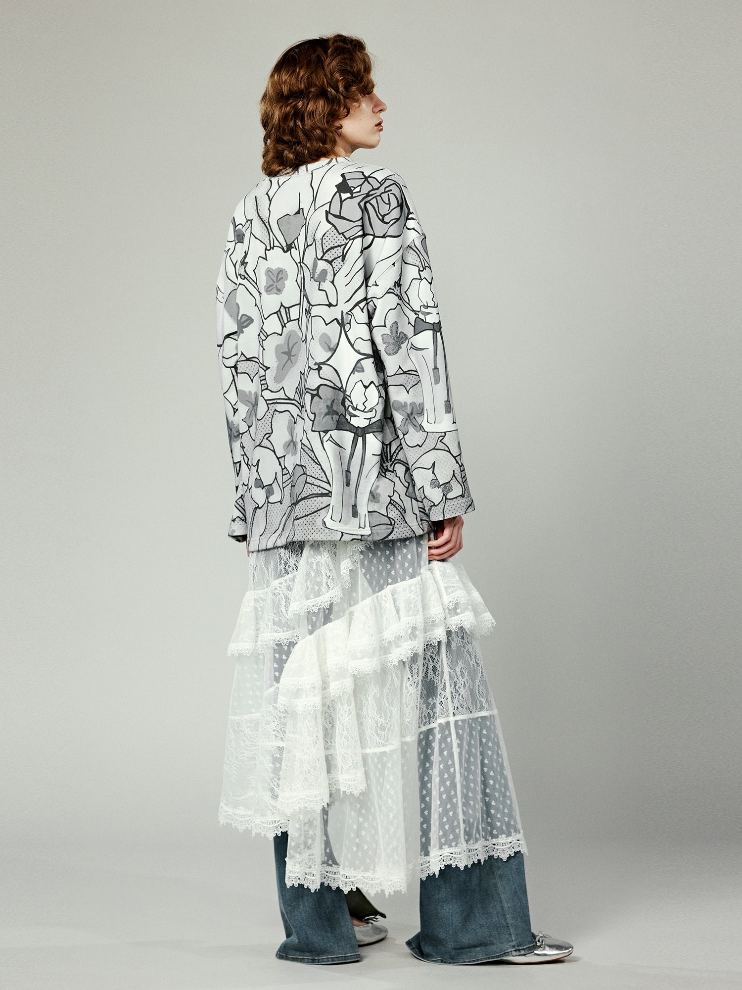 Vintage comic girl long sleeve t-shirt