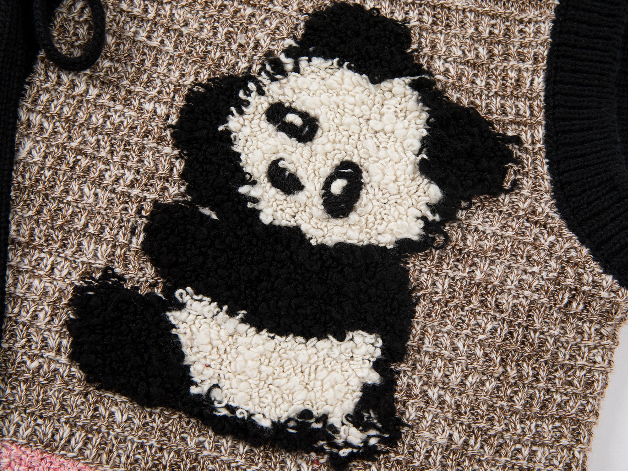 Vintage inspired hand knitted vest