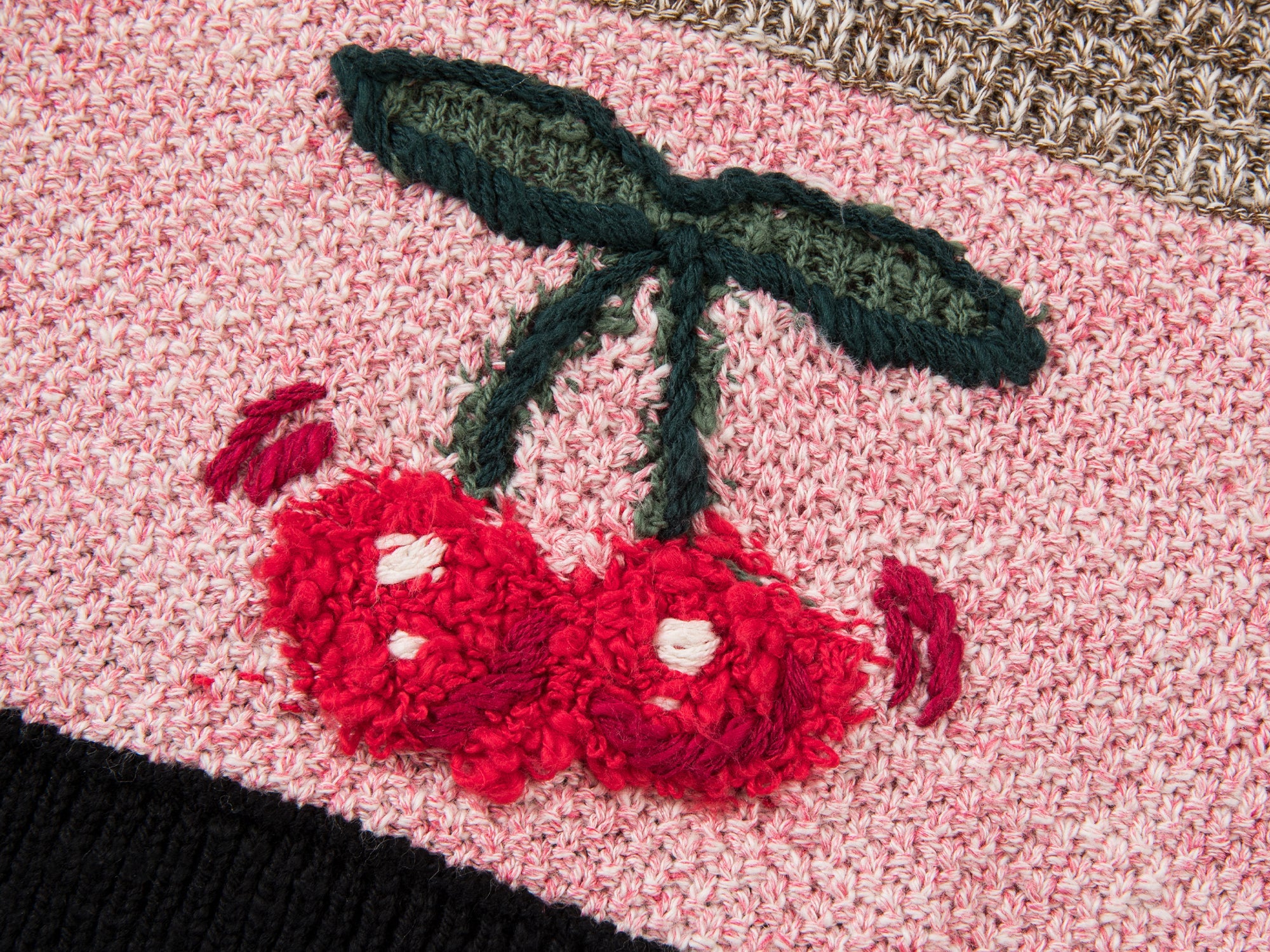 Vintage inspired hand knitted vest