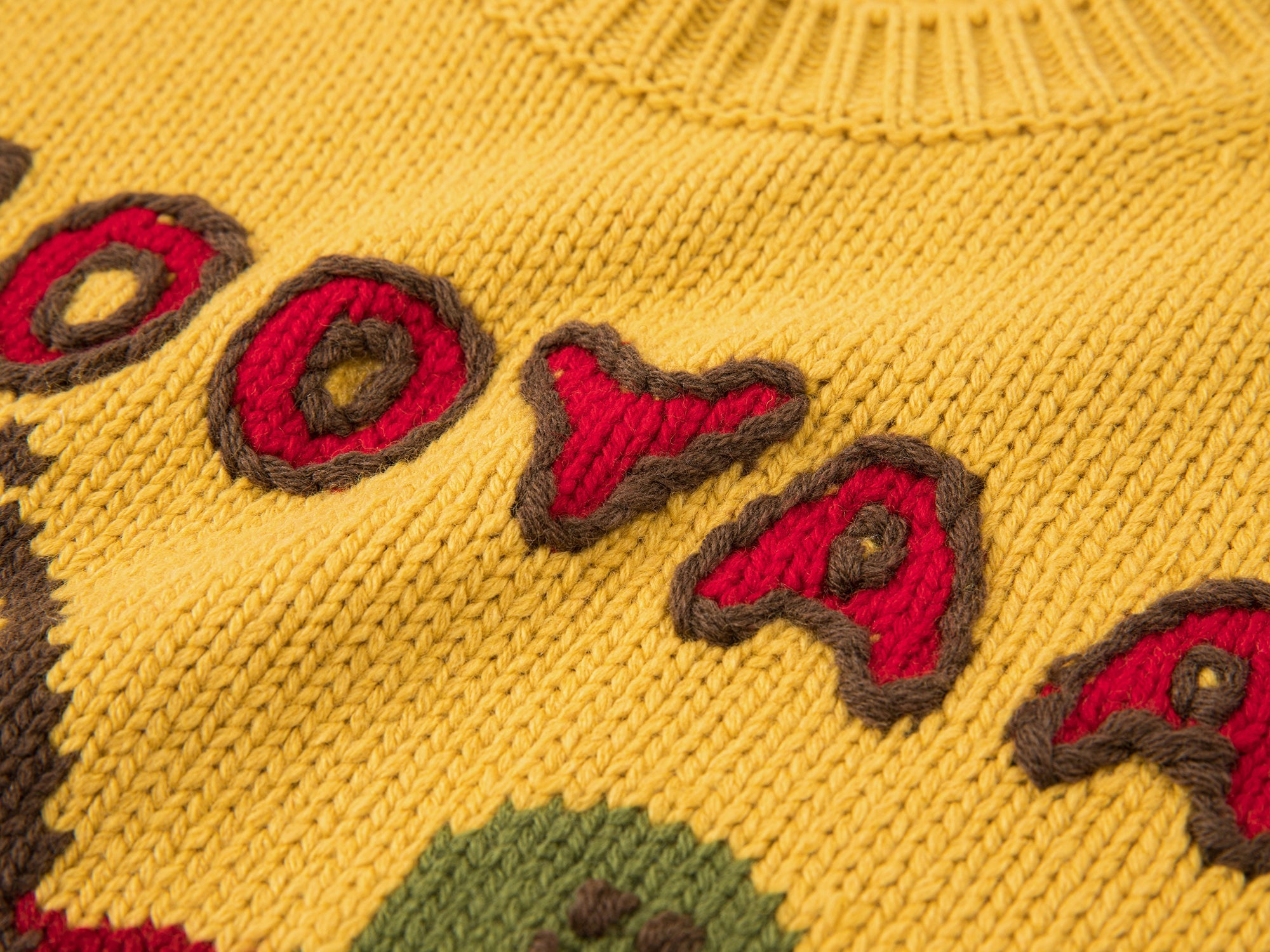 Vintage inspired hand knitted vest