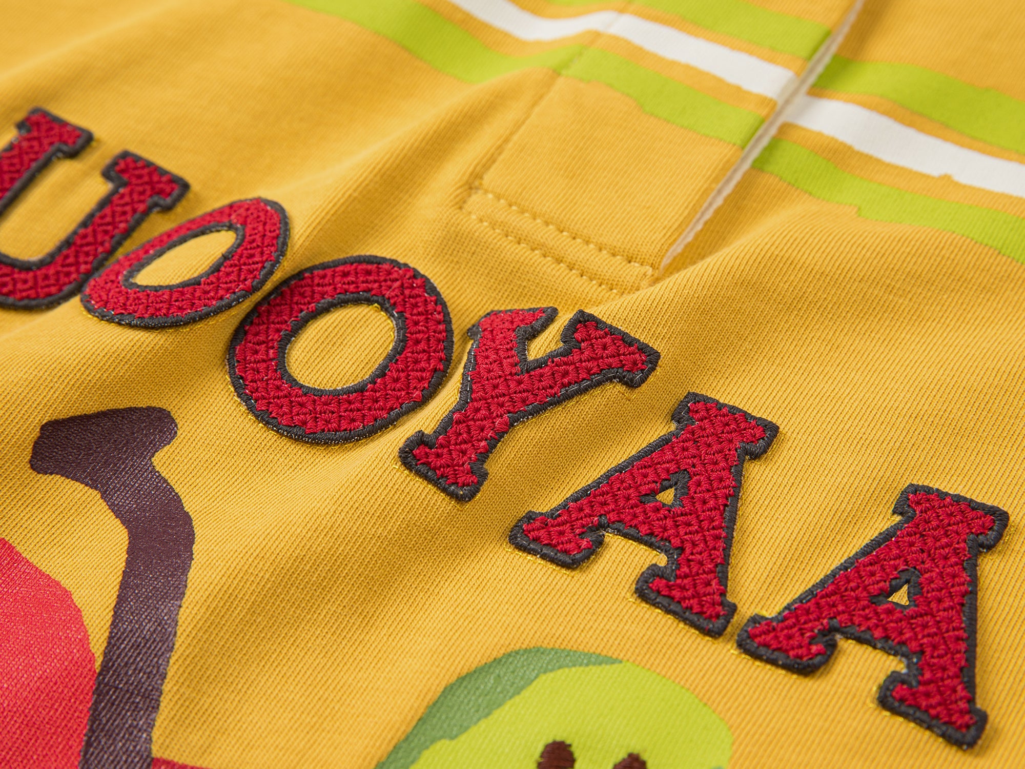 Illusion tie polo shirt