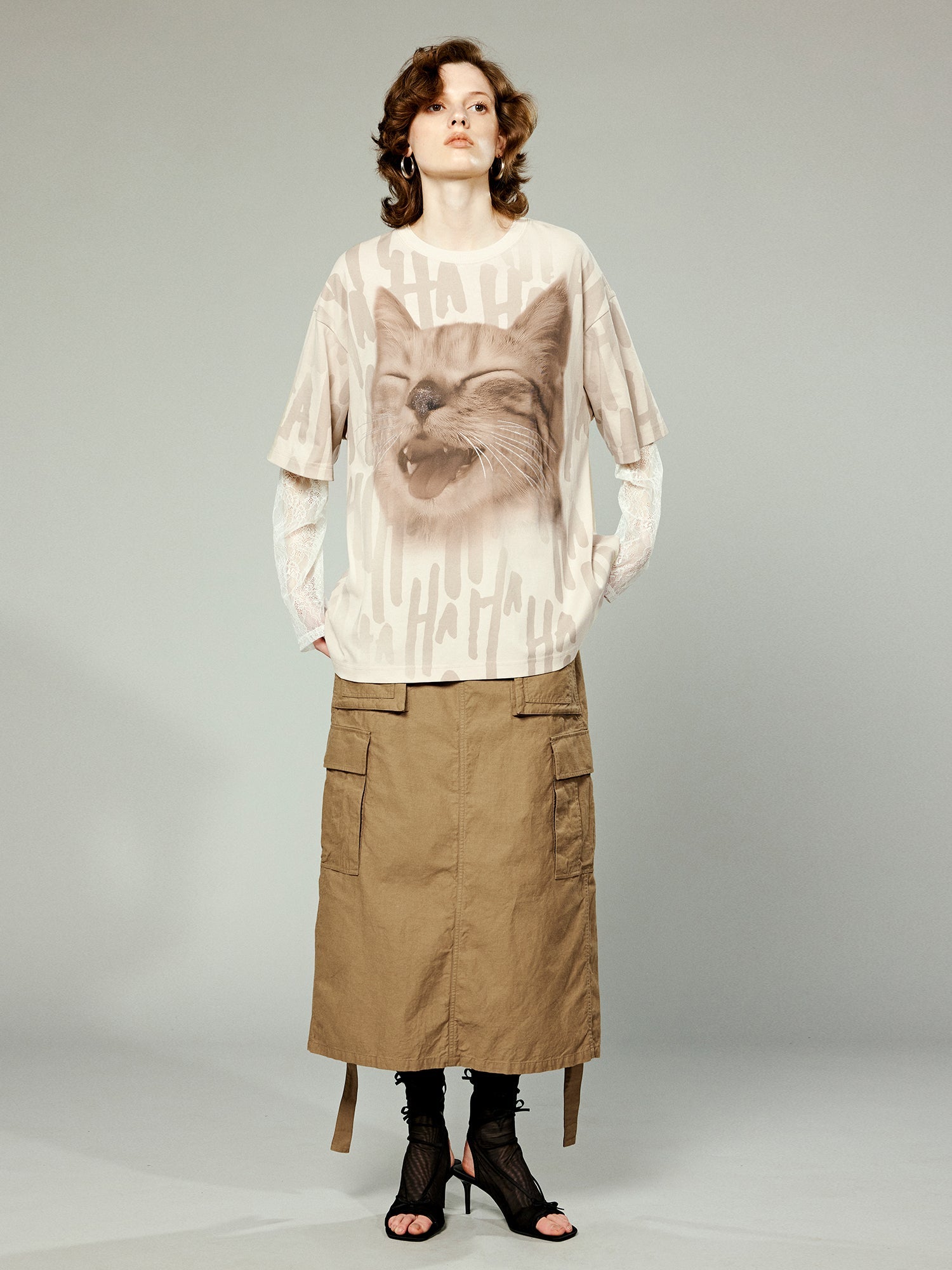 Faux Two-Piece Cute Pet T-Shirt