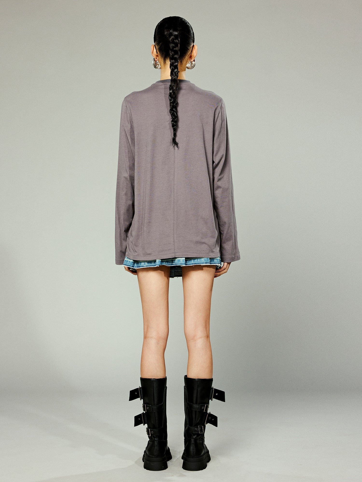 Strawberry flocked print t-shirt