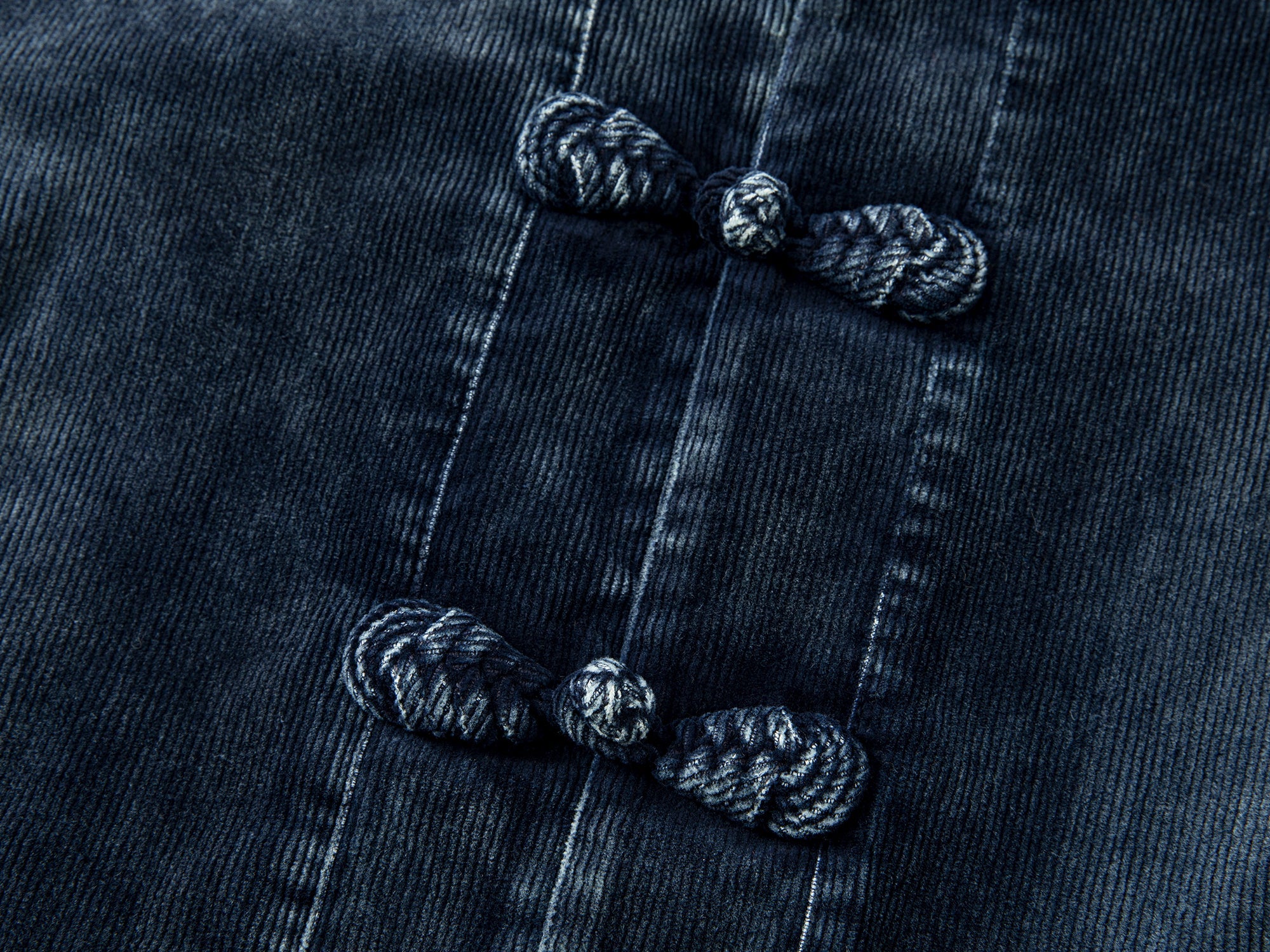 Modern Chinese-style washed corduroy jacket