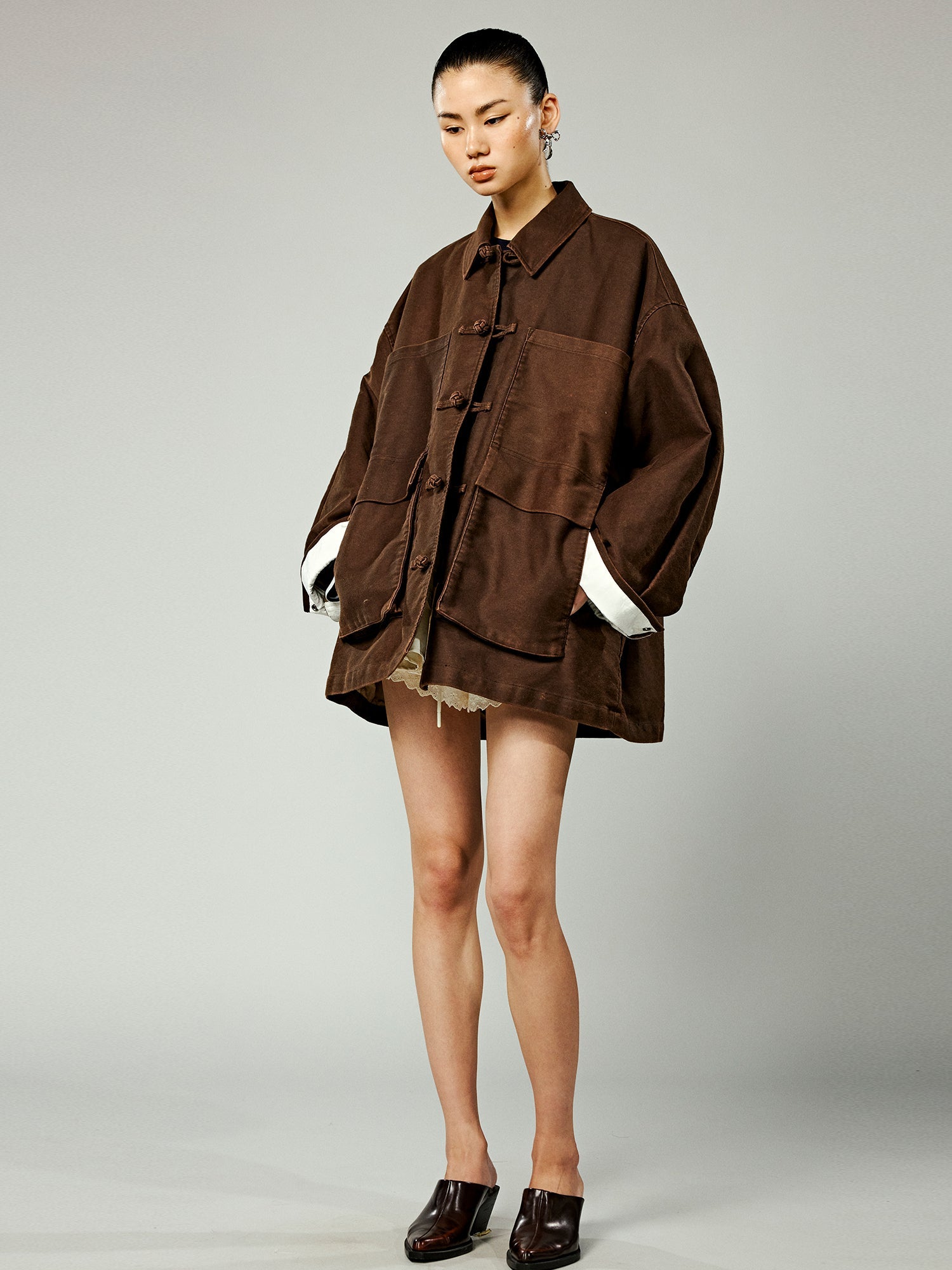 Modern Chinese-style work jacket