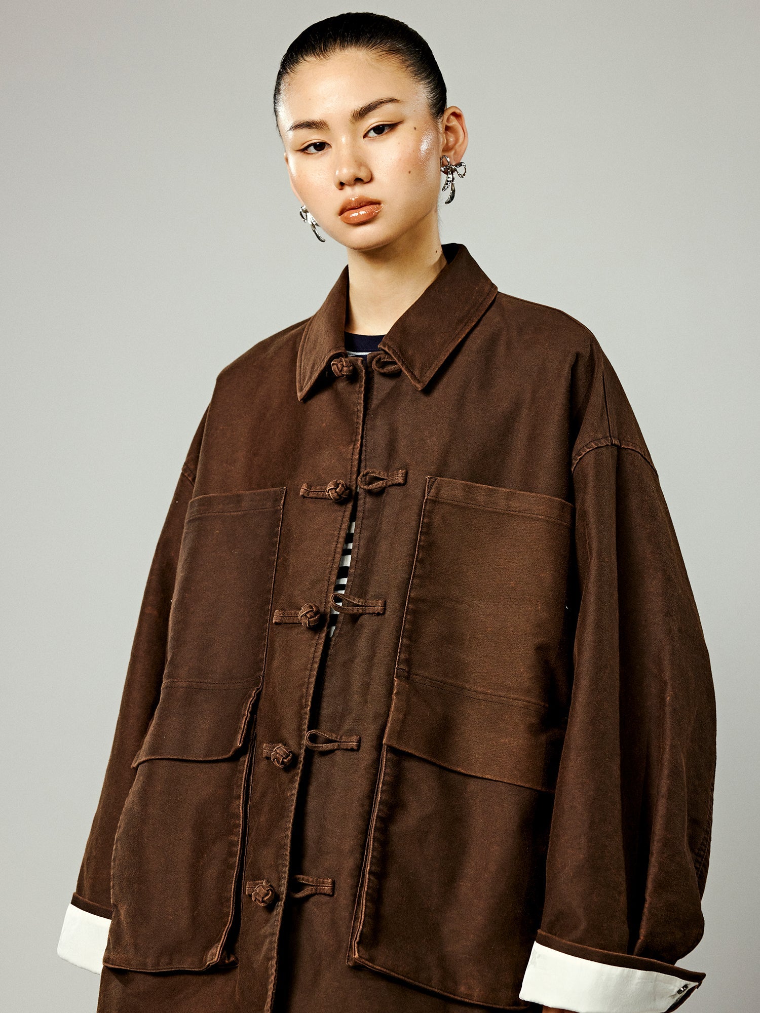 Modern Chinese-style work jacket