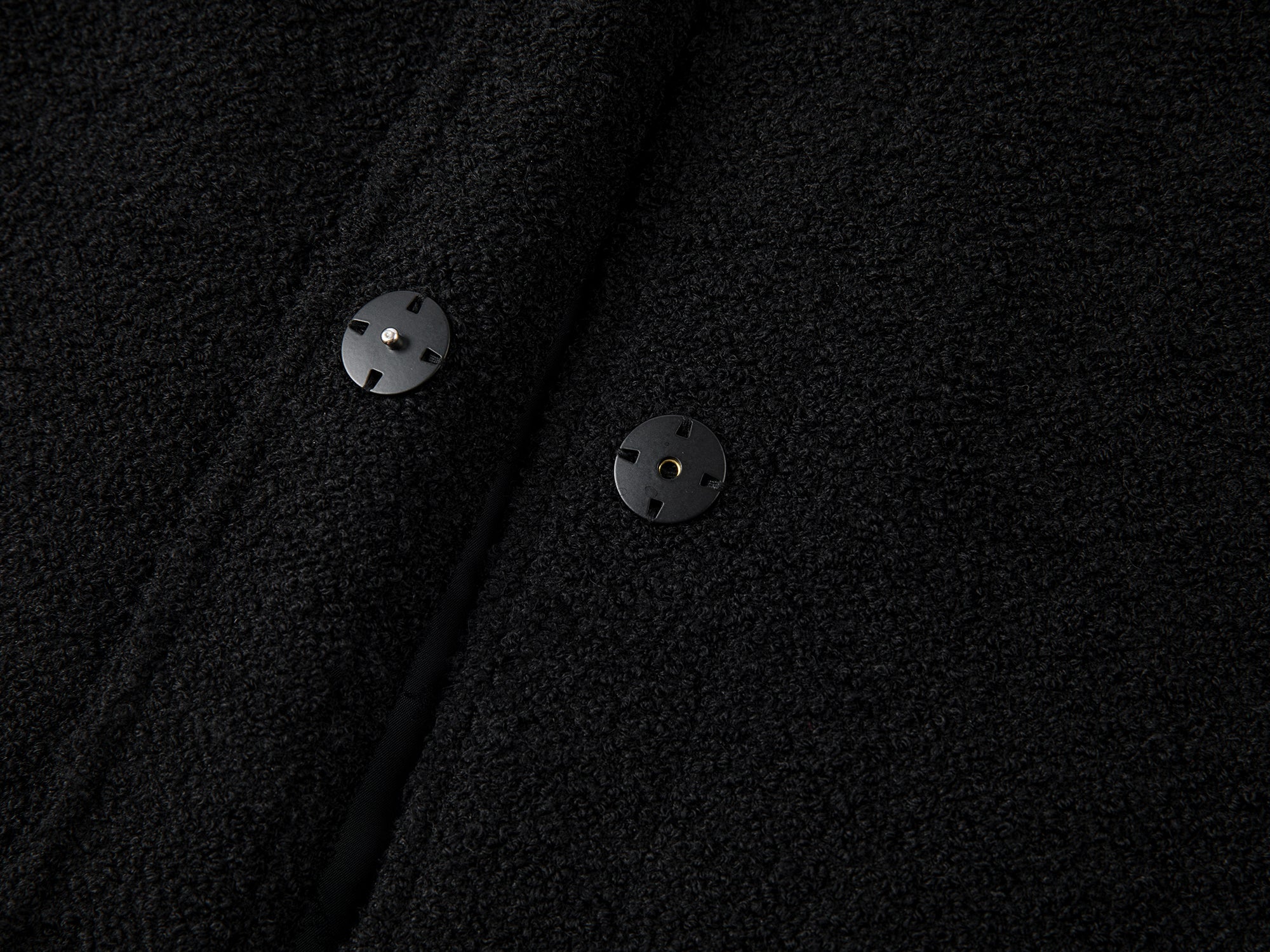 Tweed sailor collar jacket