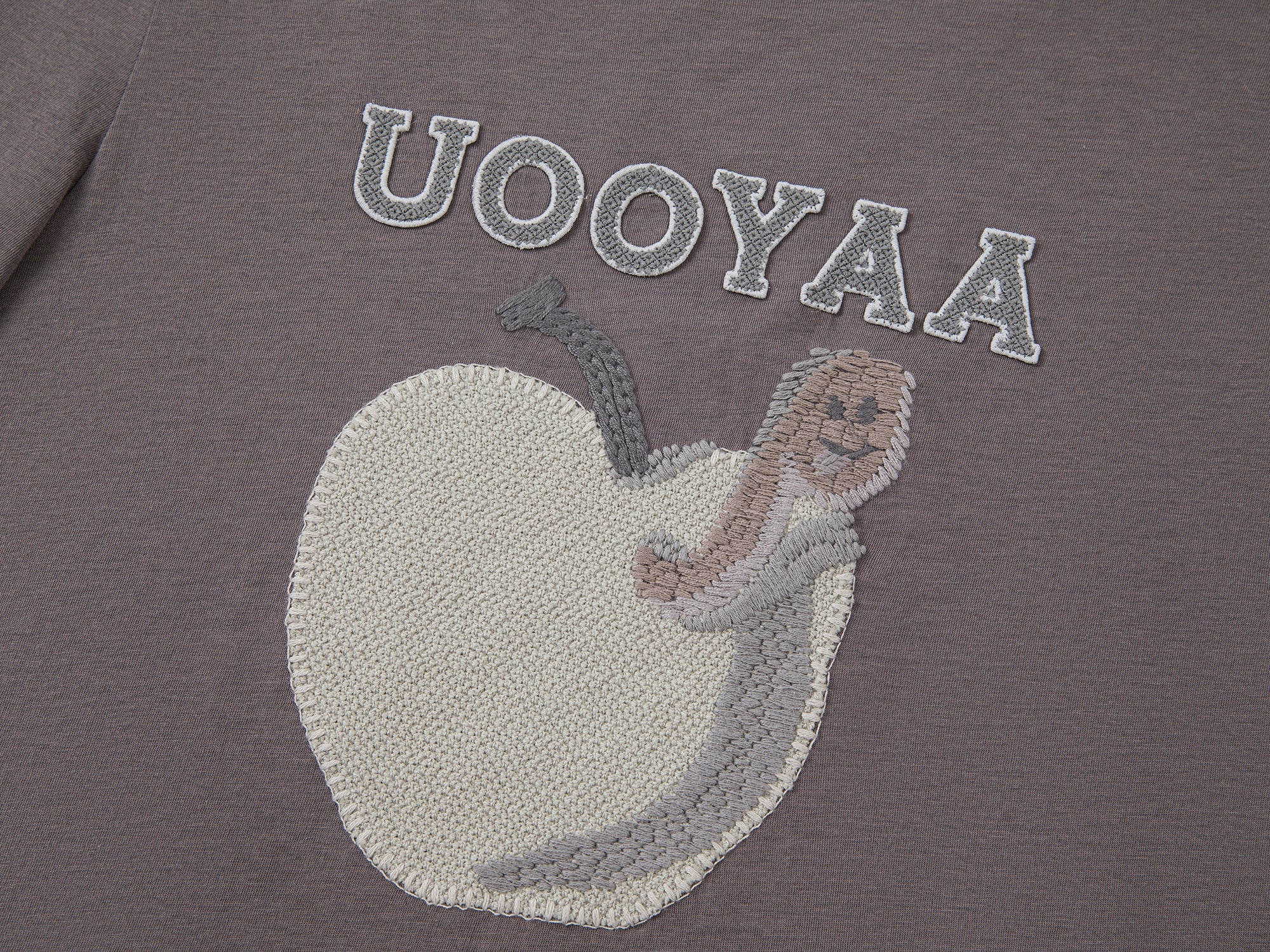 Black long sleeve logo t-shirt with diagonal hem