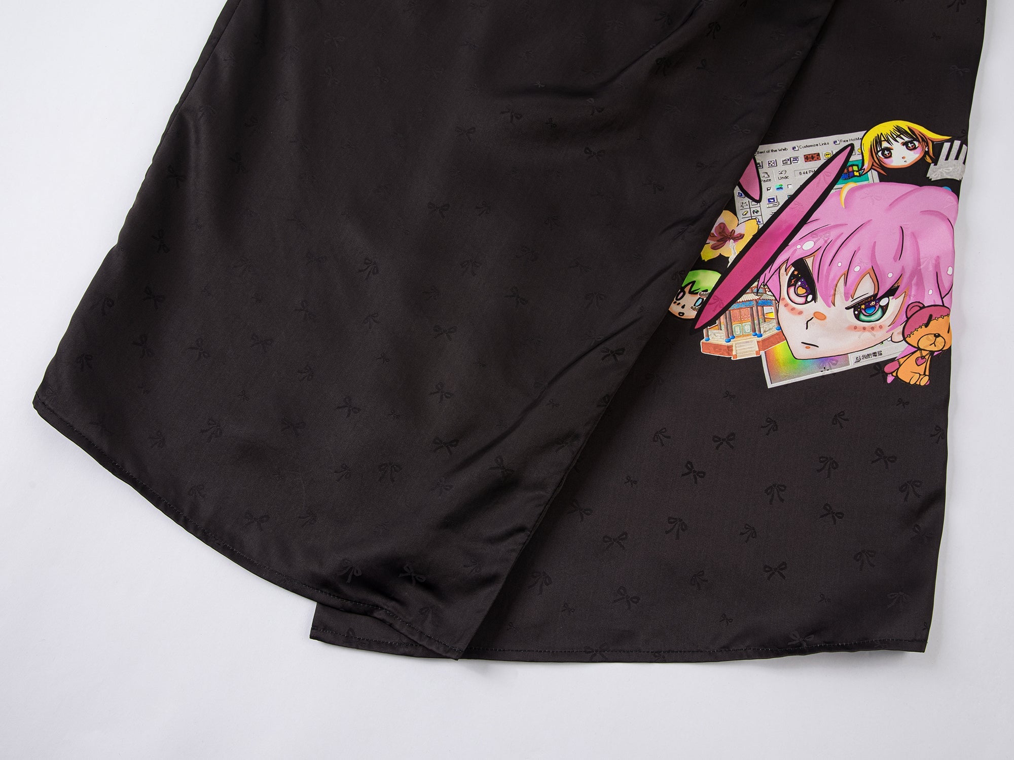 Wrap dress with embellishemts