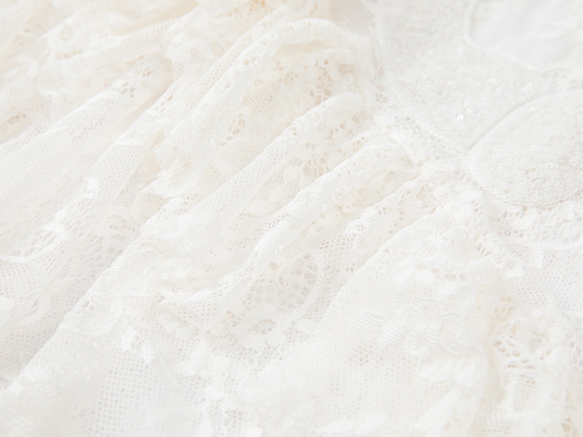 Romantic lace maxi dress