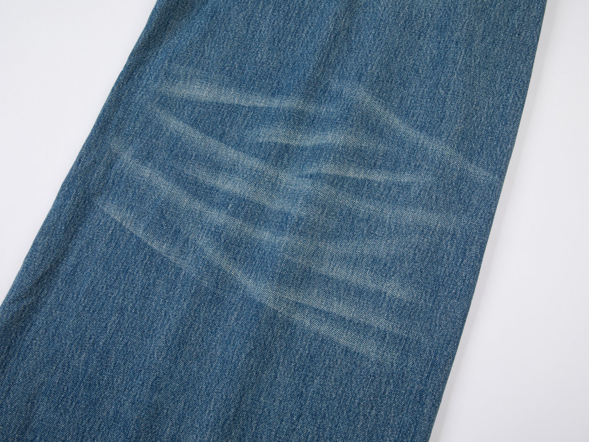 Relaxed fold-over jeans