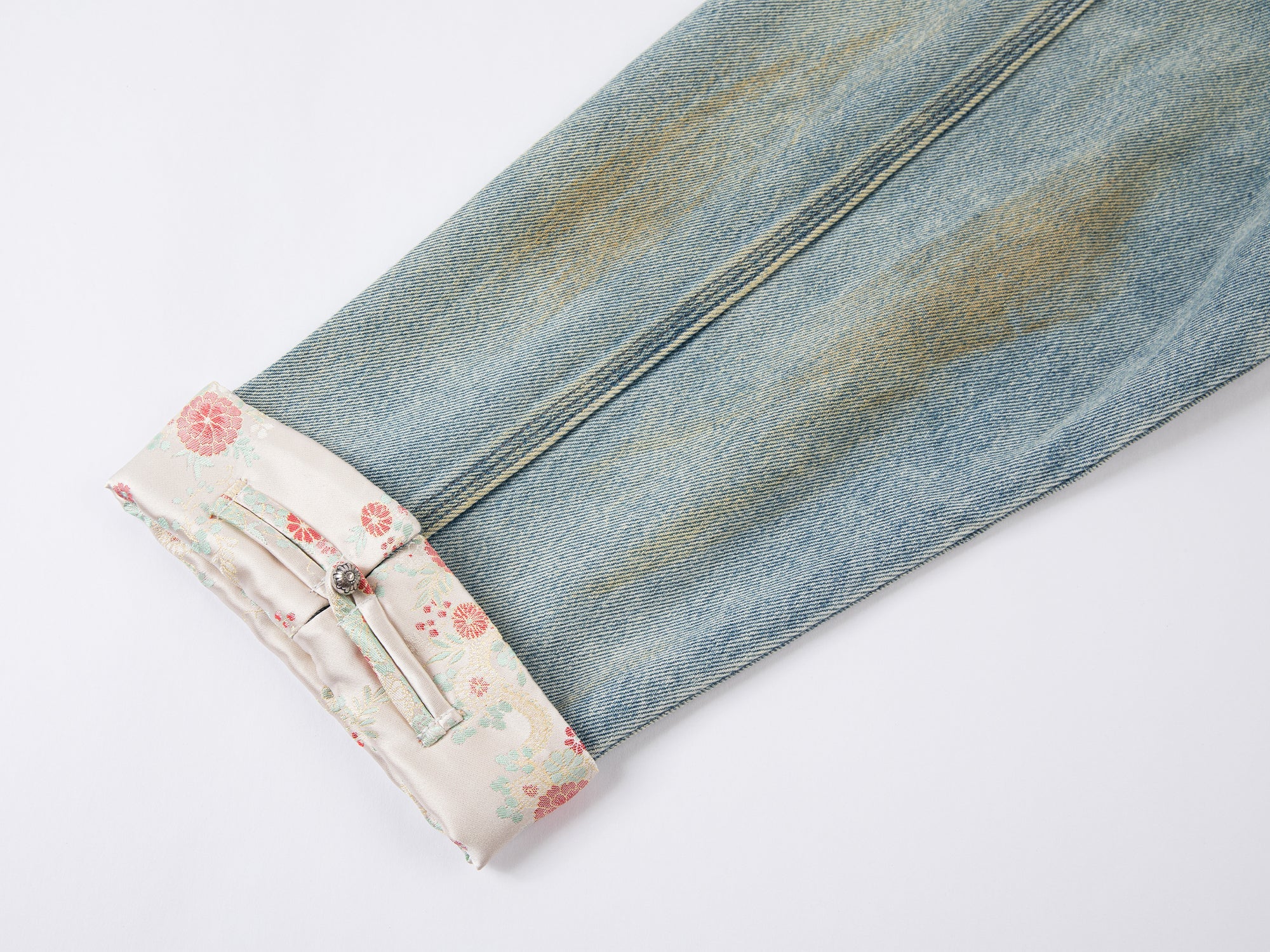 New Chinese-style denim work jacket