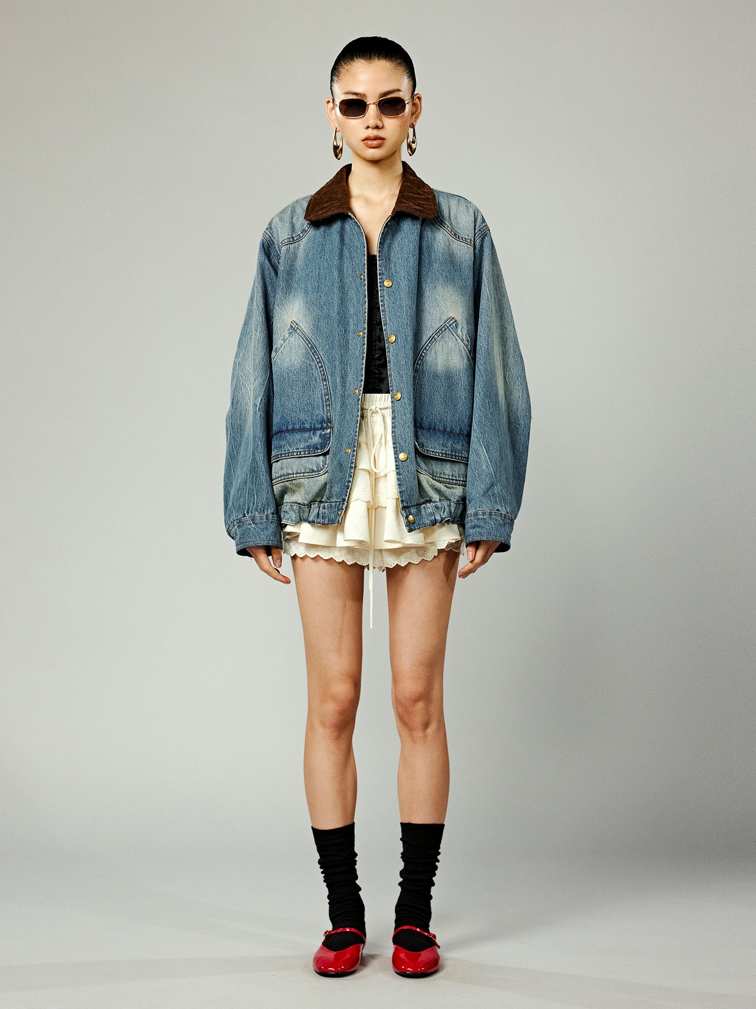 Reversible double-sided outdoor jacket