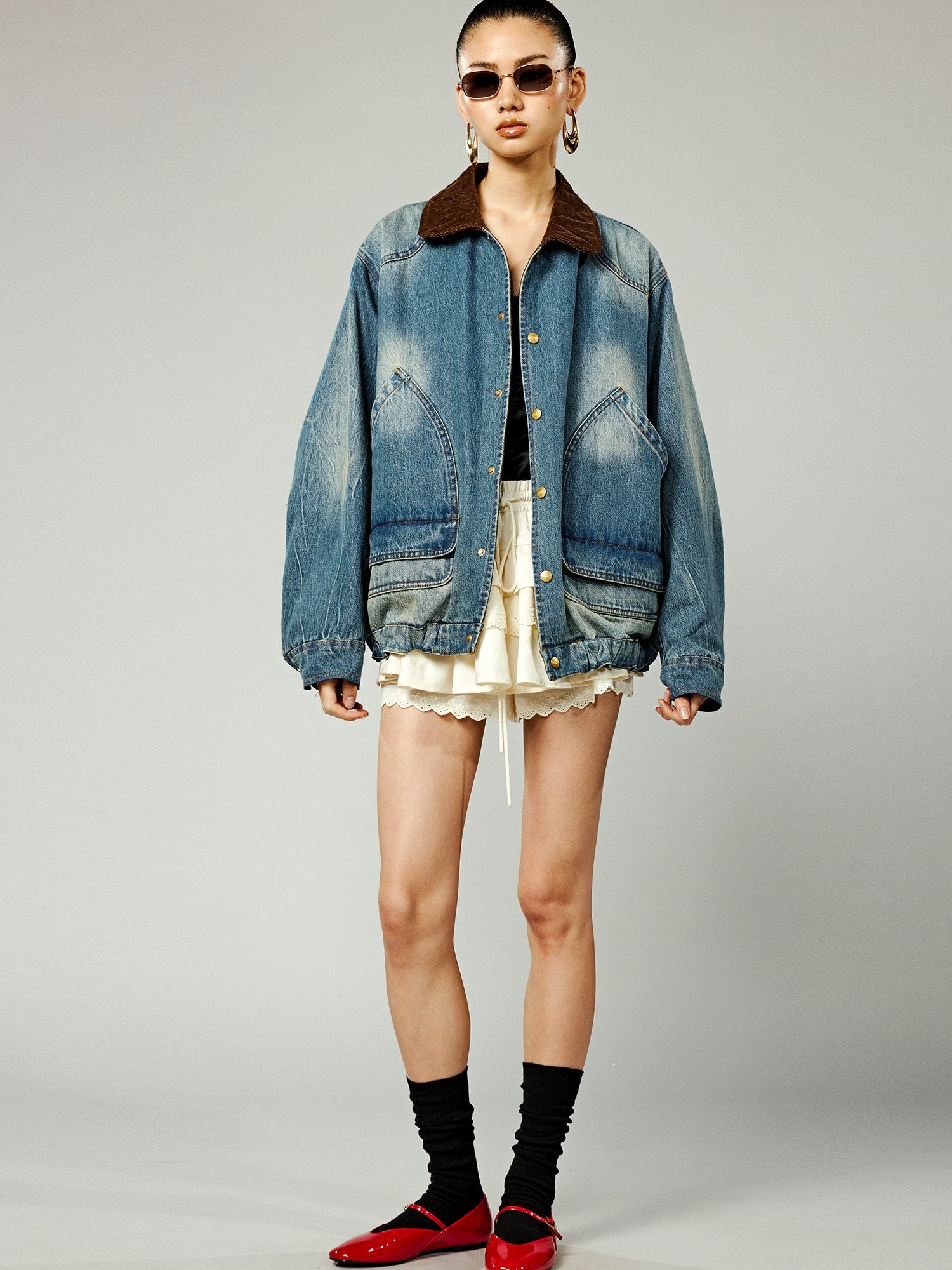 Reversible double-sided outdoor jacket