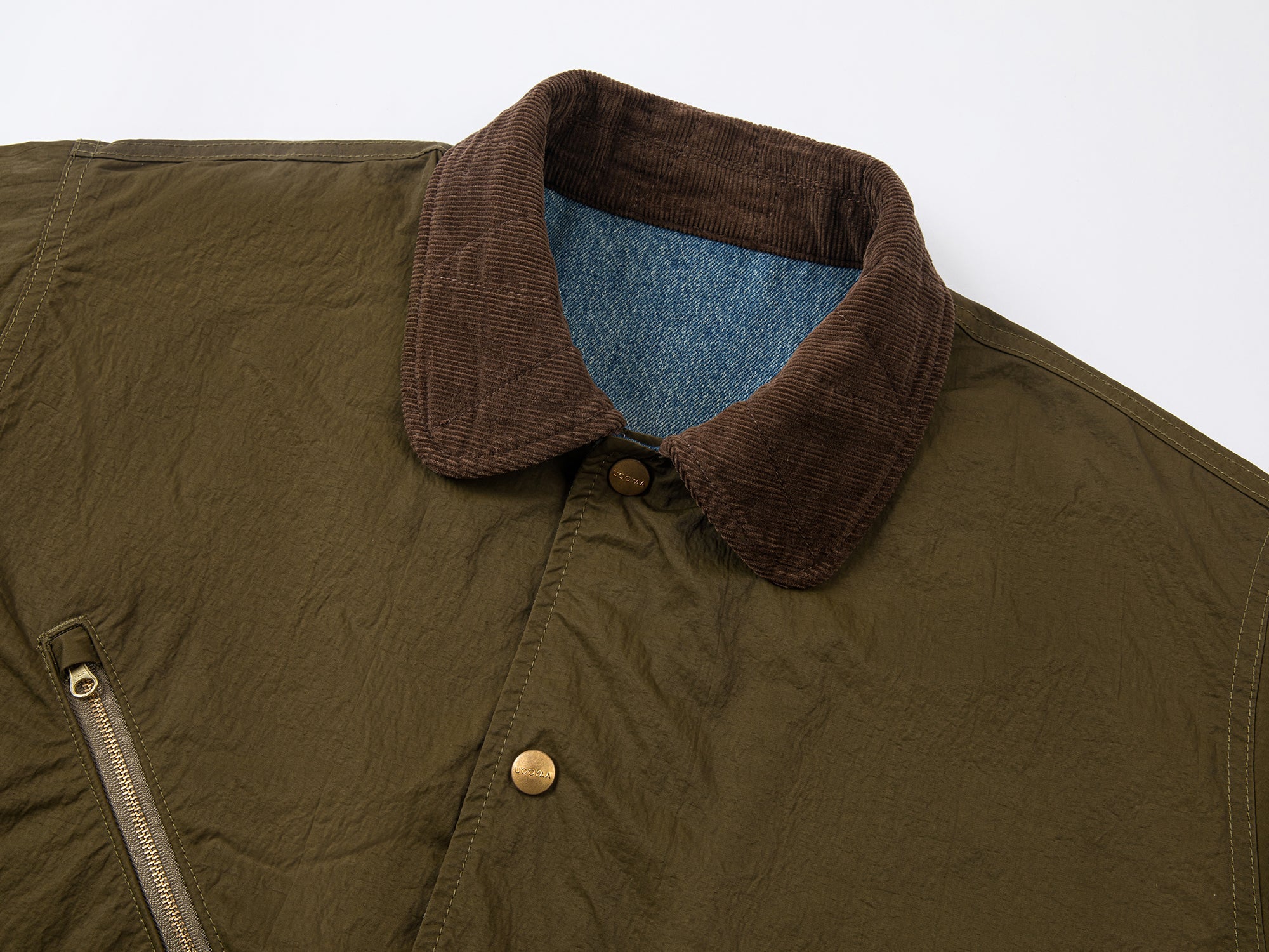 Reversible double-sided outdoor jacket