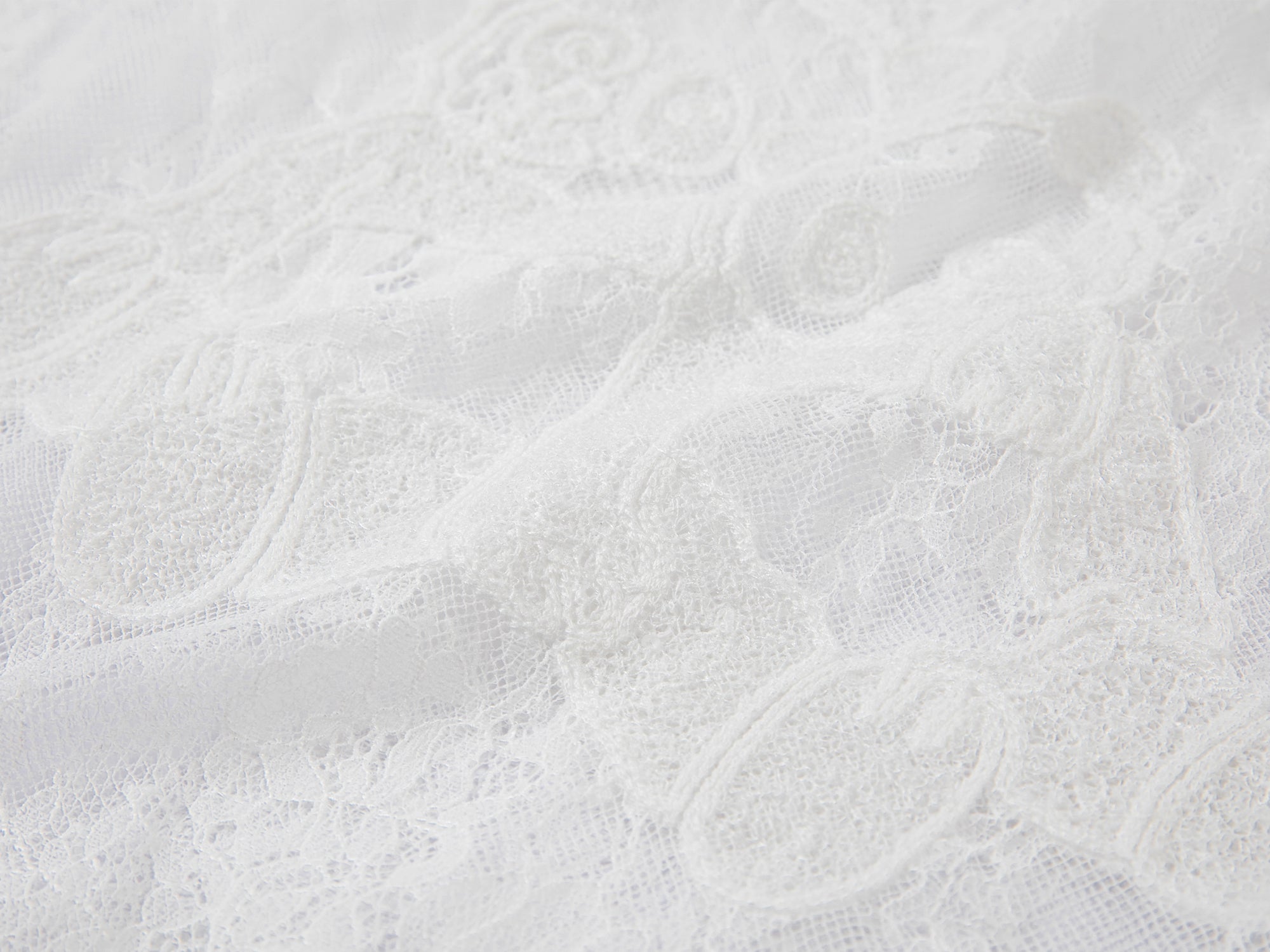 Panda embroidery lace skirt