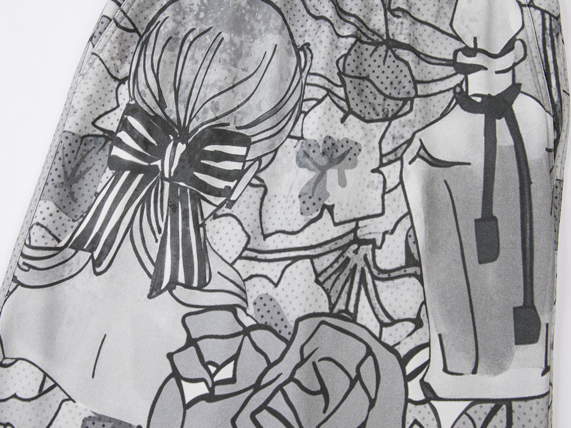 Comic girl mermaid hem skirt