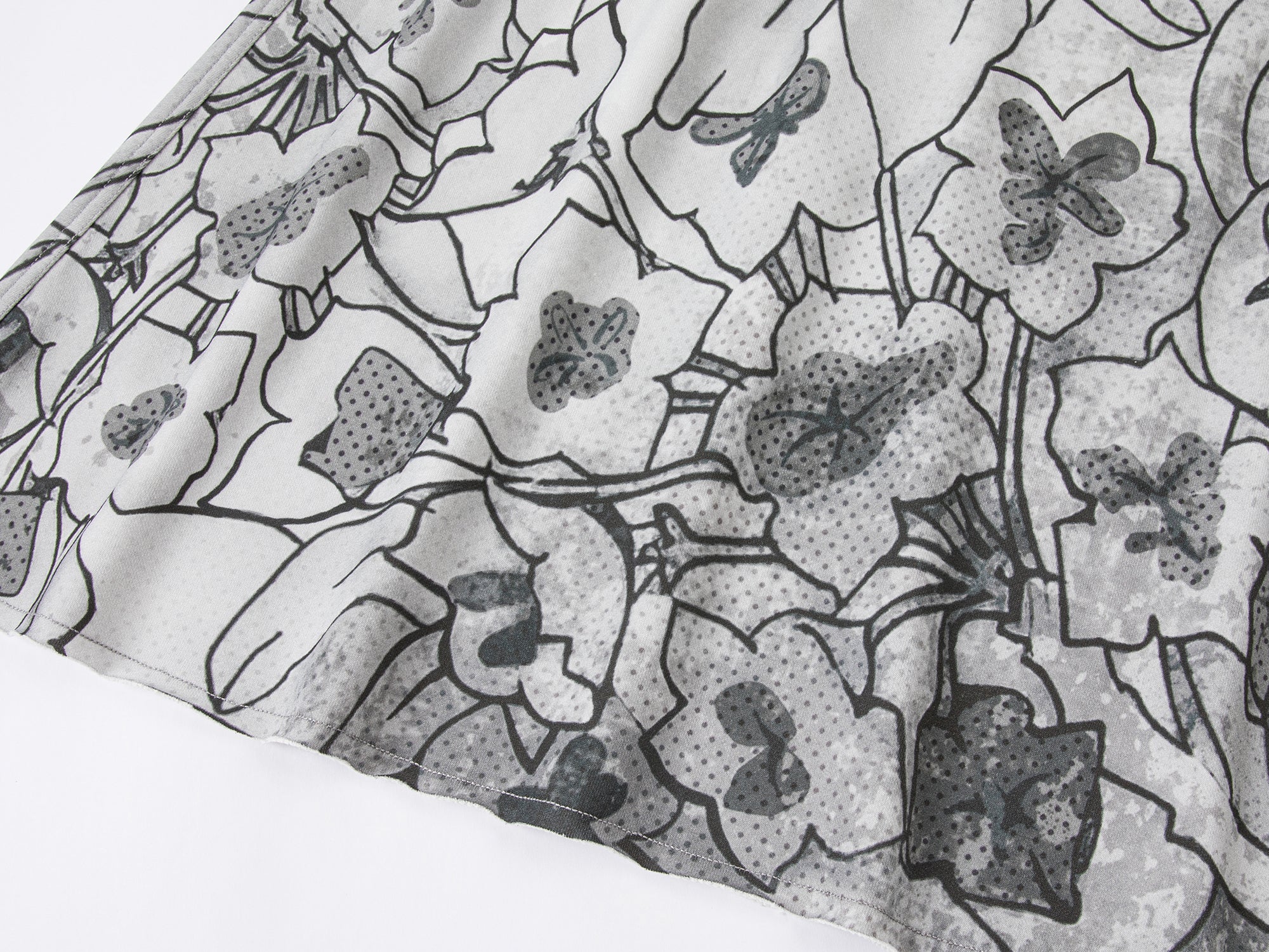 Comic girl mermaid hem skirt