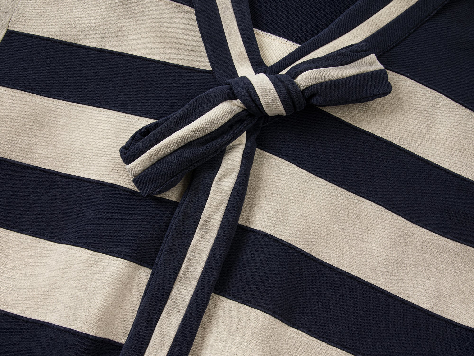 Bow tie striped sweatshirt