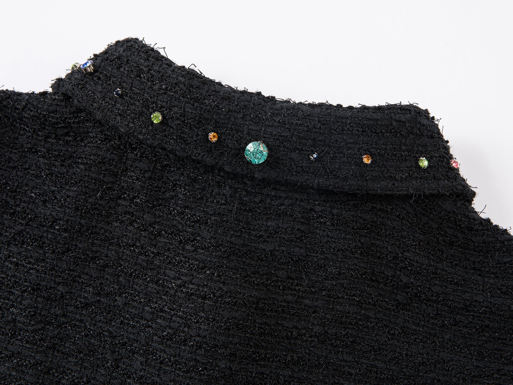 Embellished shirt jacket