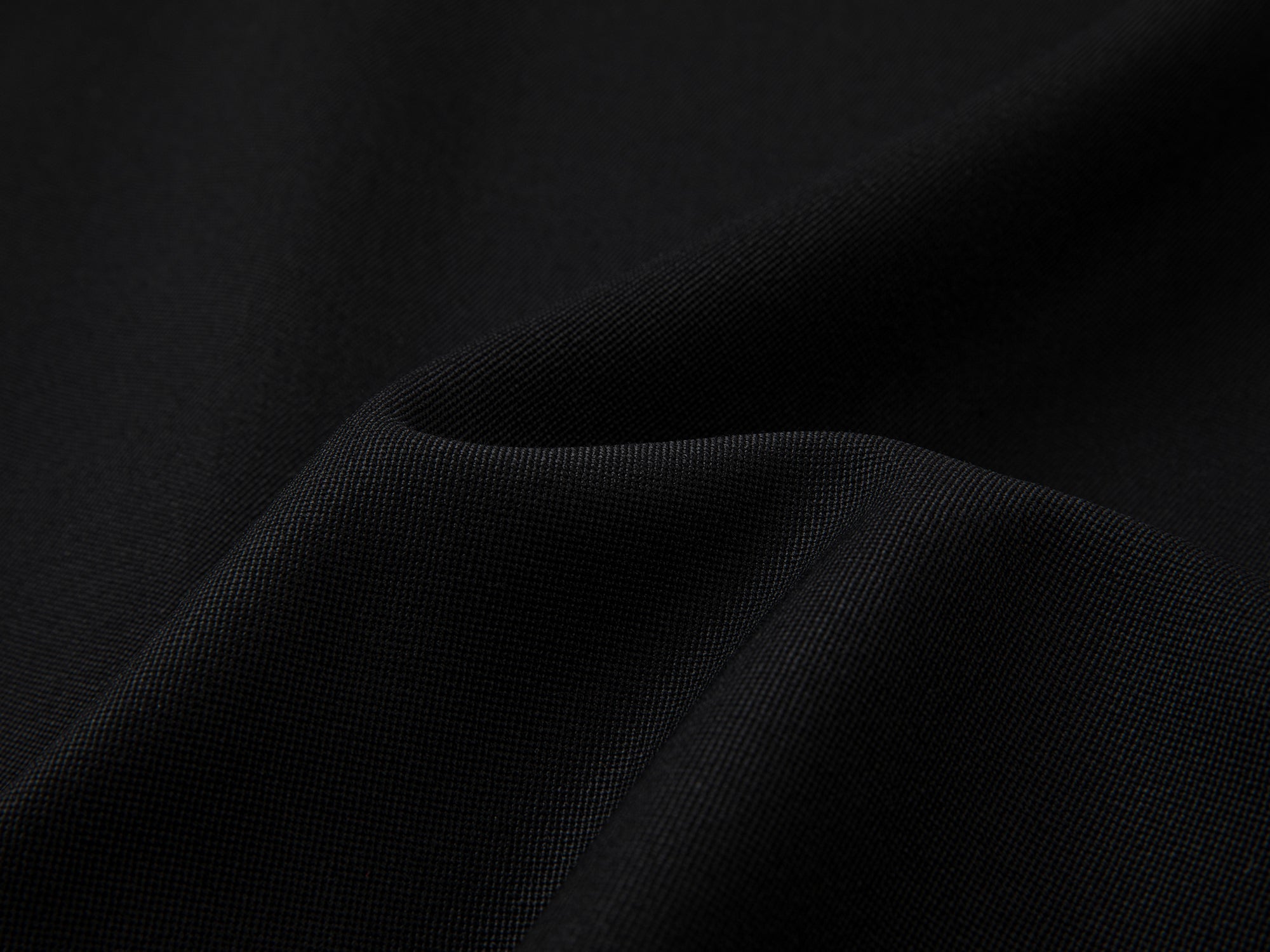 Wide-leg double-pleat trousers