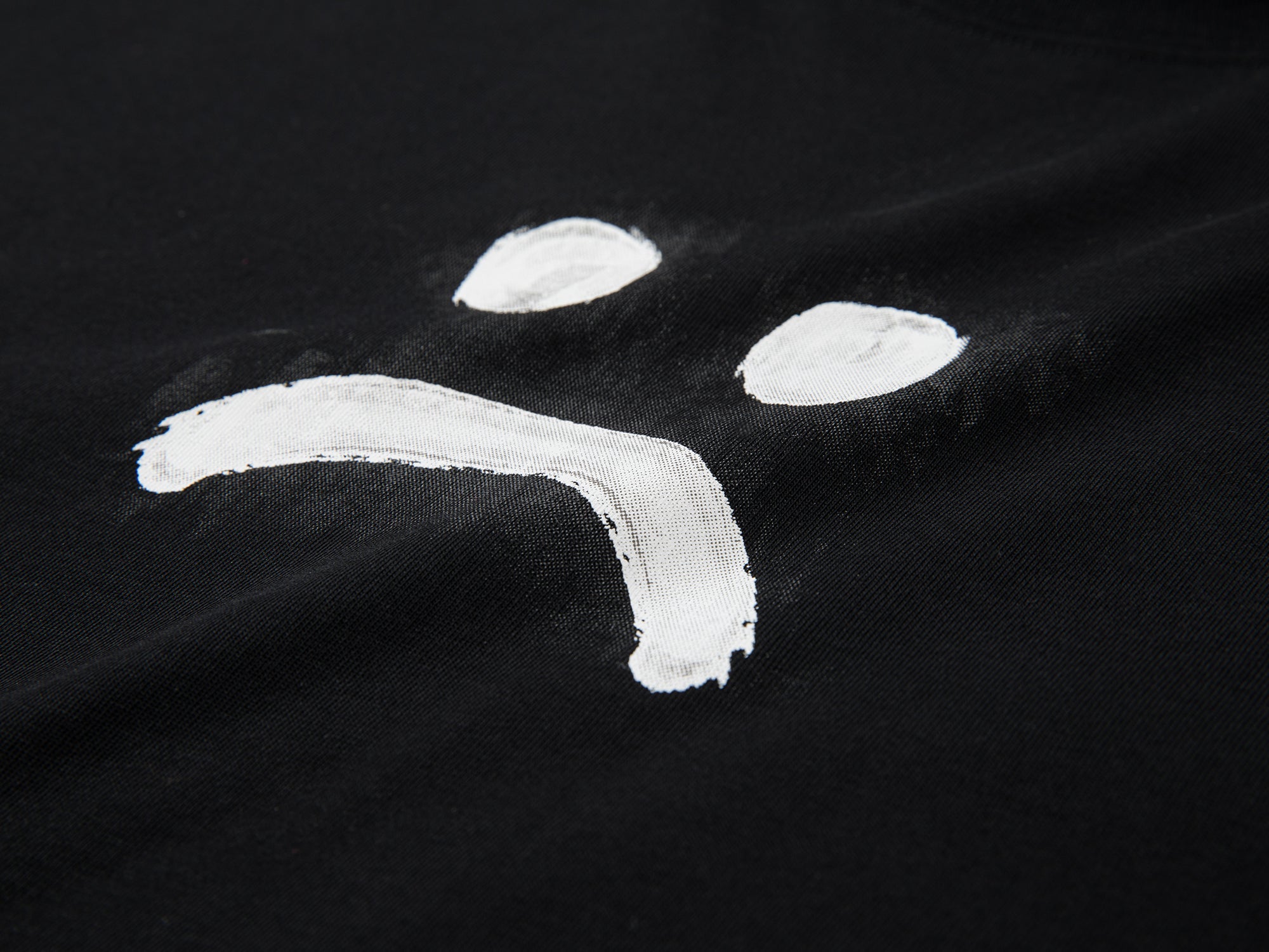 Crying face long-sleeve T-shirt