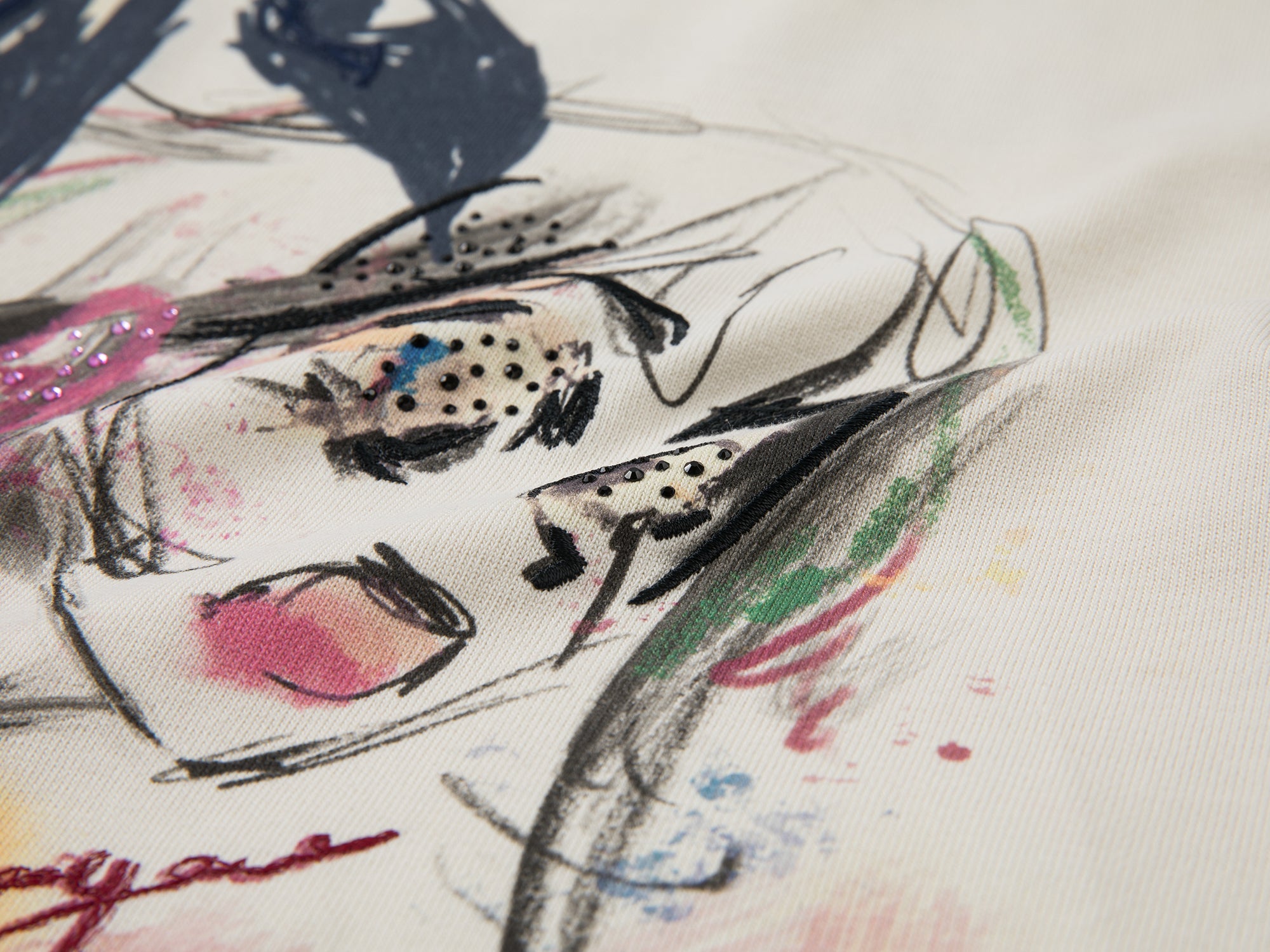 Graffiti trompe l'oeil sailor anime girl long-sleeve dress