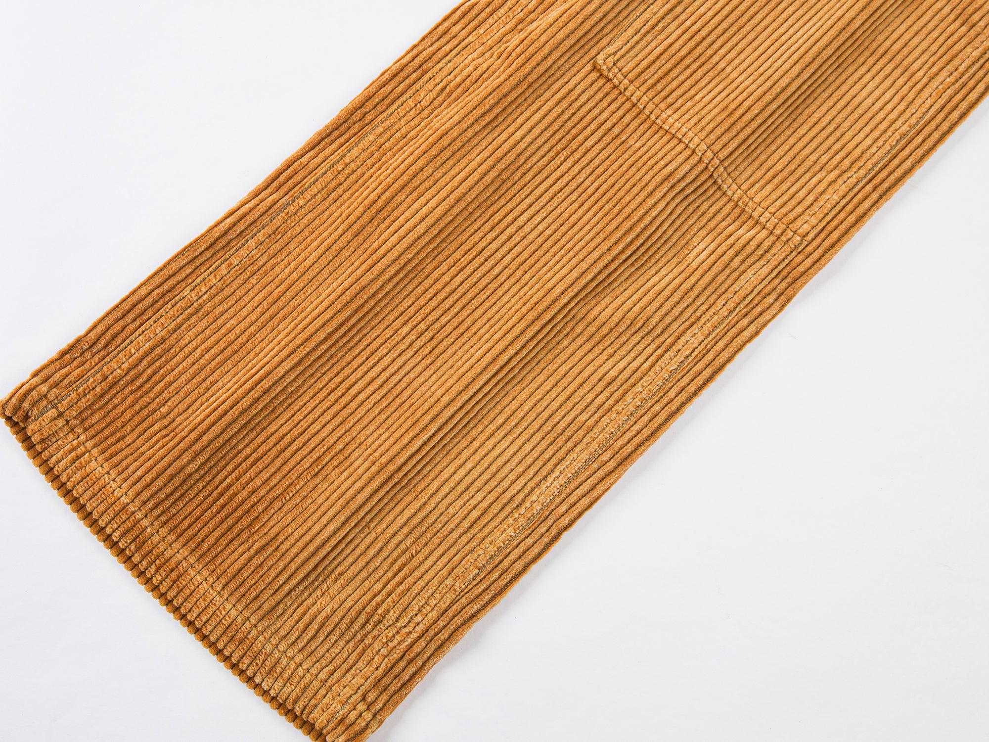 Washed corduroy workwear pants