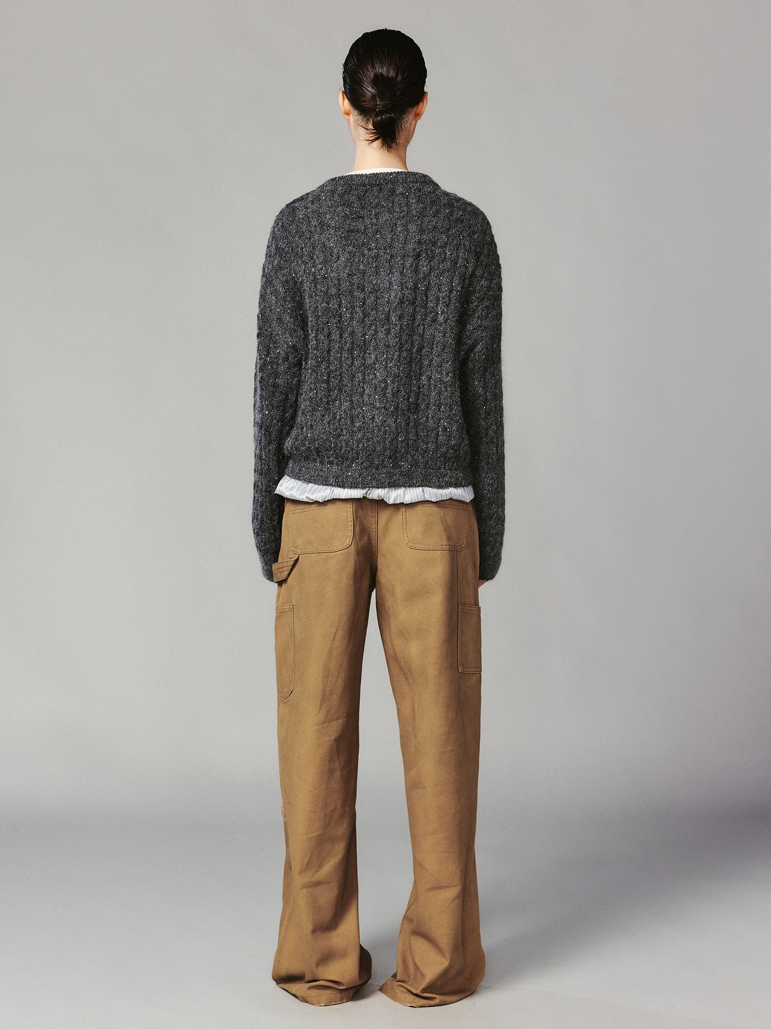 Artistic patchwork work pants