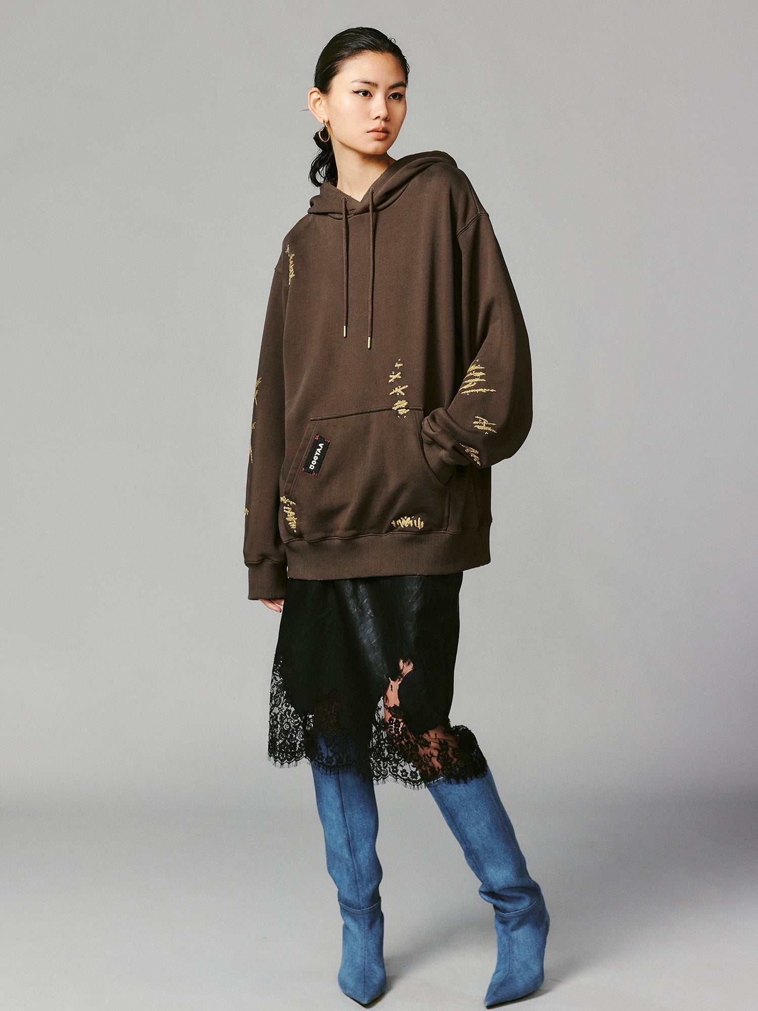 Playful teddy bear hoodie