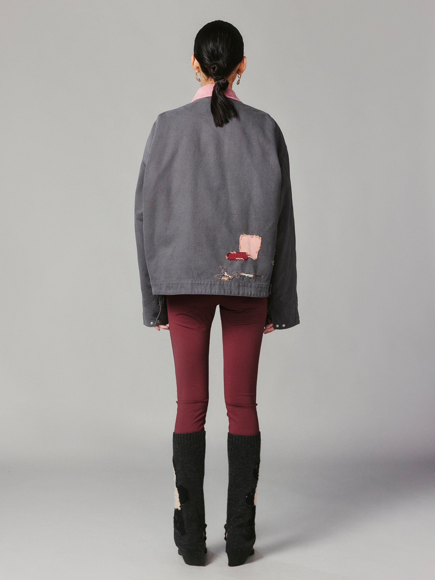 Panda sock-leg yoga pants