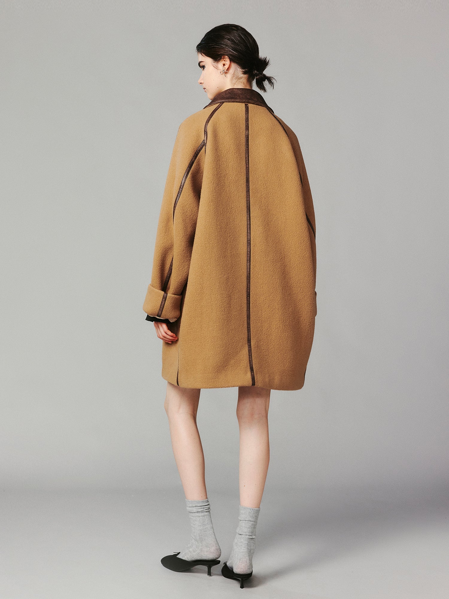 Grainy M35 jacket wool coat