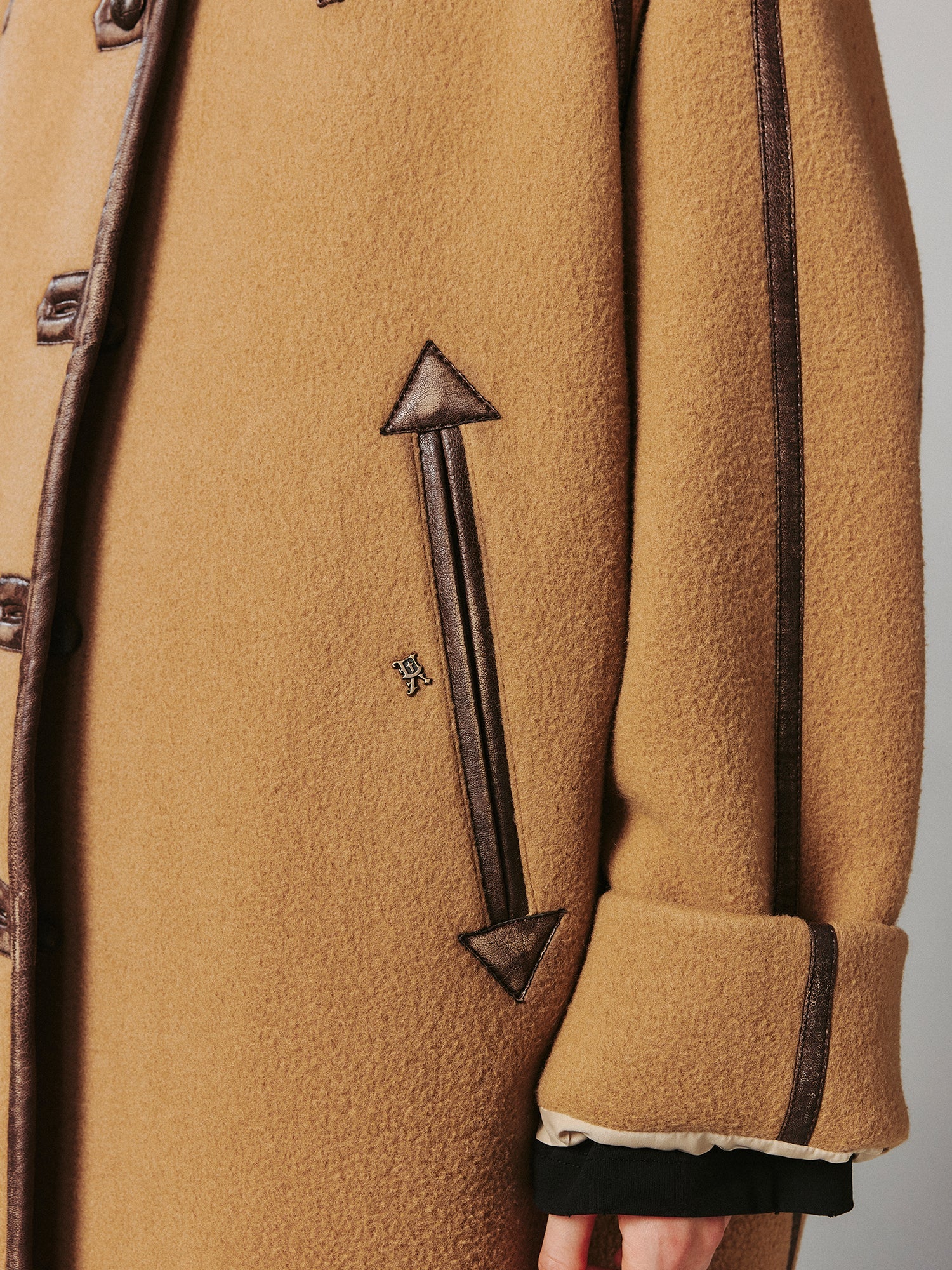 Grainy M35 jacket wool coat